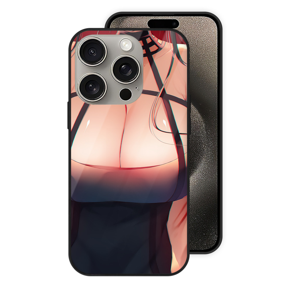 （画像用） SPY×FAMILY间谍家家酒 【iPhone15Pro対応】スマホケース 耐衝撃＆黄変防止 背面ガラス