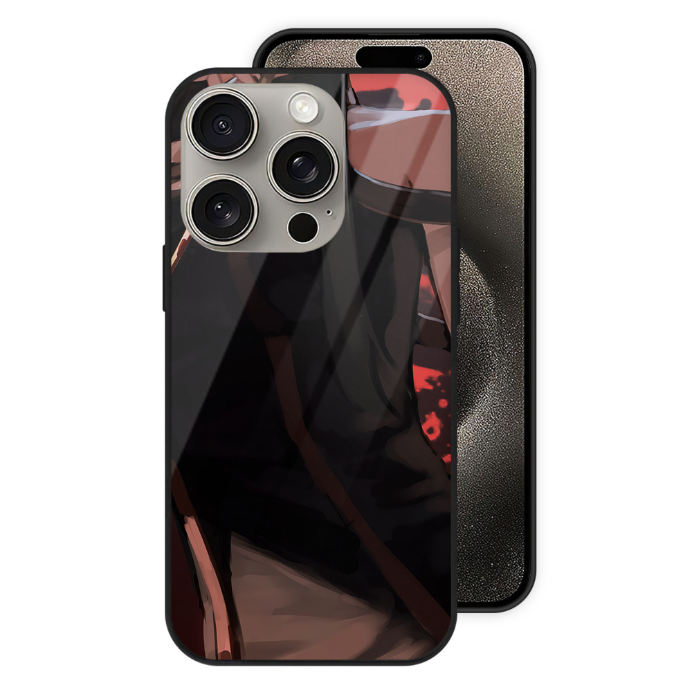 （画像用） SPY×FAMILY间谍家家酒 【iPhone15Pro対応】スマホケース 耐衝撃＆黄変防止 背面ガラス