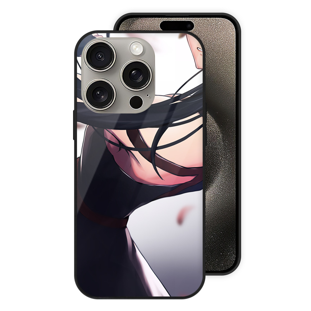 （画像用） SPY×FAMILY间谍家家酒 【iPhone15Pro対応】スマホケース 耐衝撃＆黄変防止 背面ガラス
