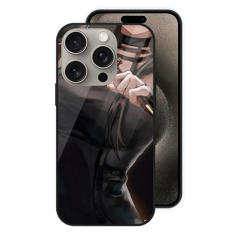 （画像用） SPY×FAMILY间谍家家酒 【iPhone15Pro対応】スマホケース 耐衝撃＆黄変防止 背面ガラス