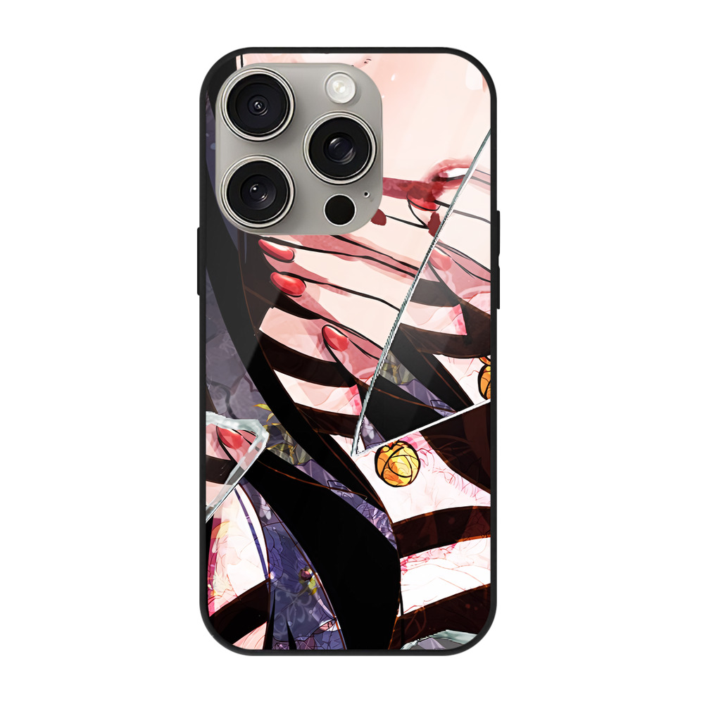 （画像用） SPY×FAMILY间谍家家酒 【iPhone15Pro対応】スマホケース 耐衝撃＆黄変防止 背面ガラス