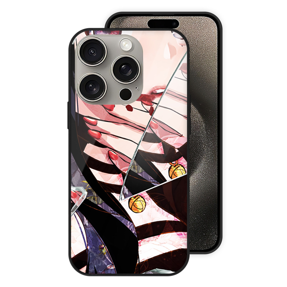（画像用） SPY×FAMILY间谍家家酒 【iPhone15Pro対応】スマホケース 耐衝撃＆黄変防止 背面ガラス