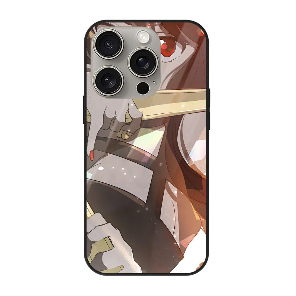 （画像用） SPY×FAMILY间谍家家酒 【iPhone15Pro対応】スマホケース 耐衝撃＆黄変防止 背面ガラス
