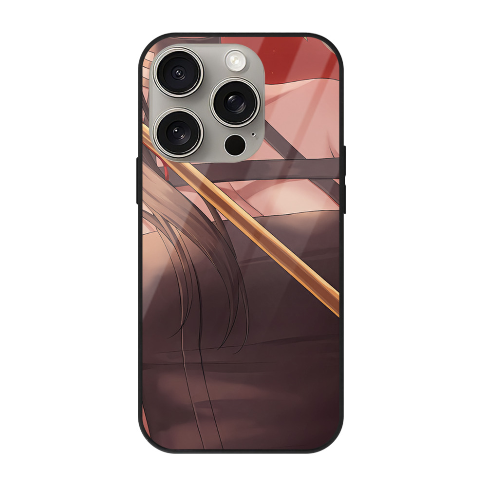 （画像用） SPY×FAMILY间谍家家酒 【iPhone15Pro対応】スマホケース 耐衝撃＆黄変防止 背面ガラス