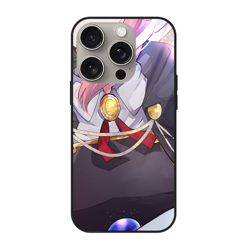 （画像用） SPY×FAMILY间谍家家酒 【iPhone15Pro対応】スマホケース 耐衝撃＆黄変防止 背面ガラス