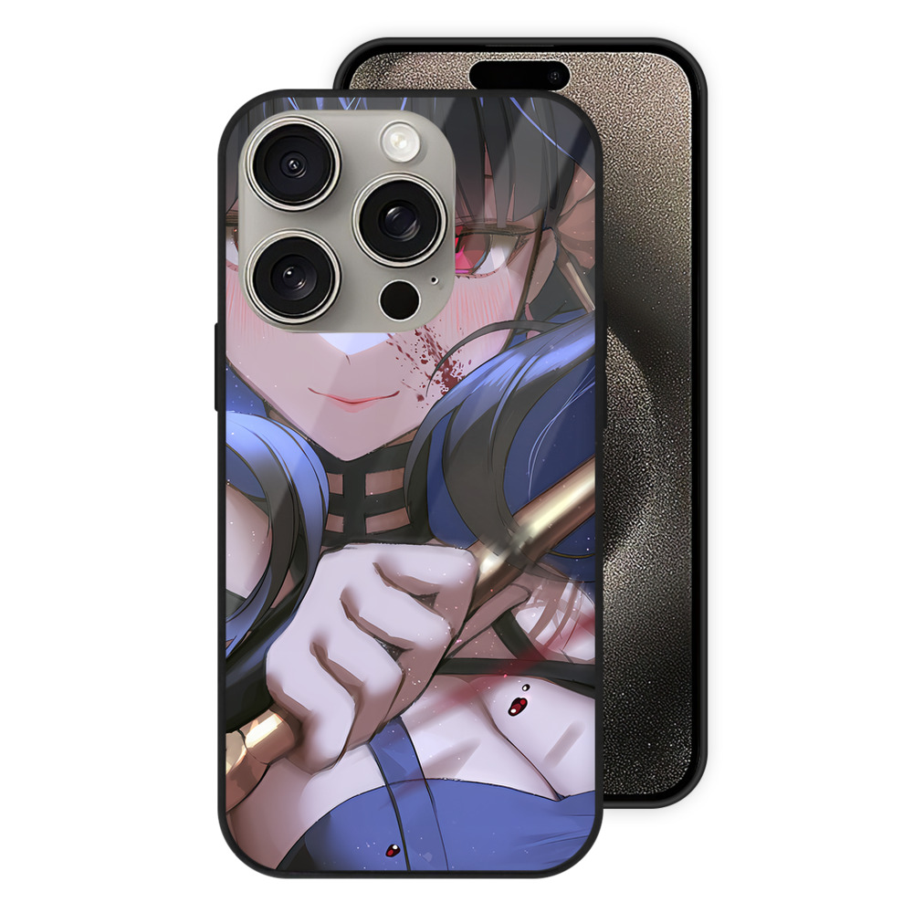 （画像用） SPY×FAMILY间谍家家酒 【iPhone15Pro対応】スマホケース 耐衝撃＆黄変防止 背面ガラス