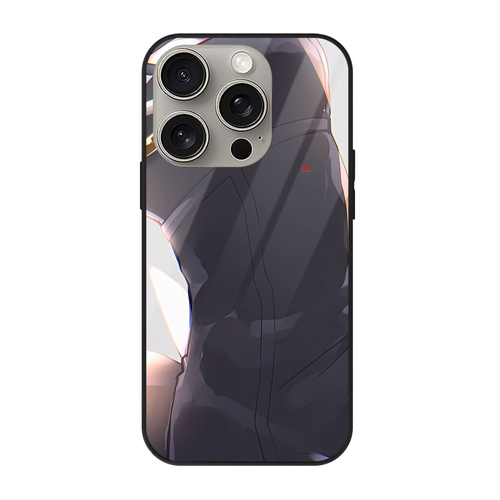 （画像用） SPY×FAMILY间谍家家酒 【iPhone15Pro対応】スマホケース 耐衝撃＆黄変防止 背面ガラス