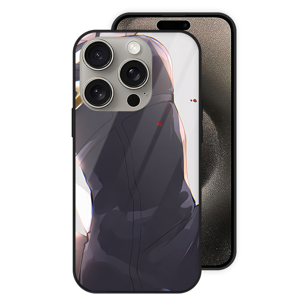 （画像用） SPY×FAMILY间谍家家酒 【iPhone15Pro対応】スマホケース 耐衝撃＆黄変防止 背面ガラス