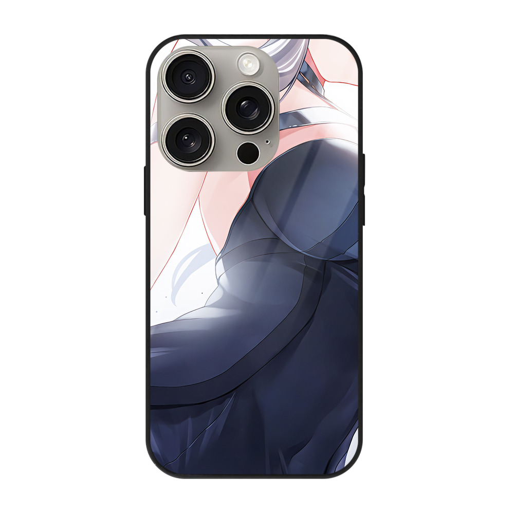 （画像用） SPY×FAMILY间谍家家酒 【iPhone15Pro対応】スマホケース 耐衝撃＆黄変防止 背面ガラス