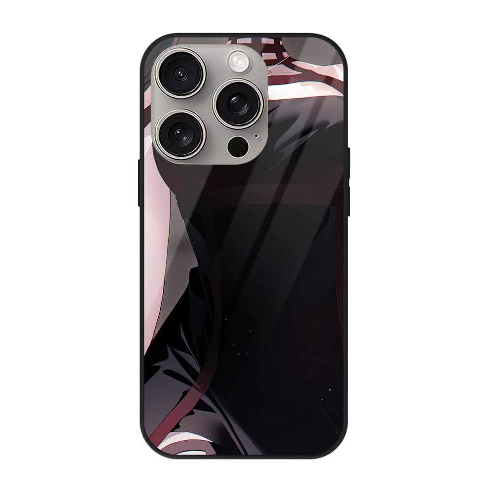 （画像用） SPY×FAMILY间谍家家酒 【iPhone15Pro対応】スマホケース 耐衝撃＆黄変防止 背面ガラス