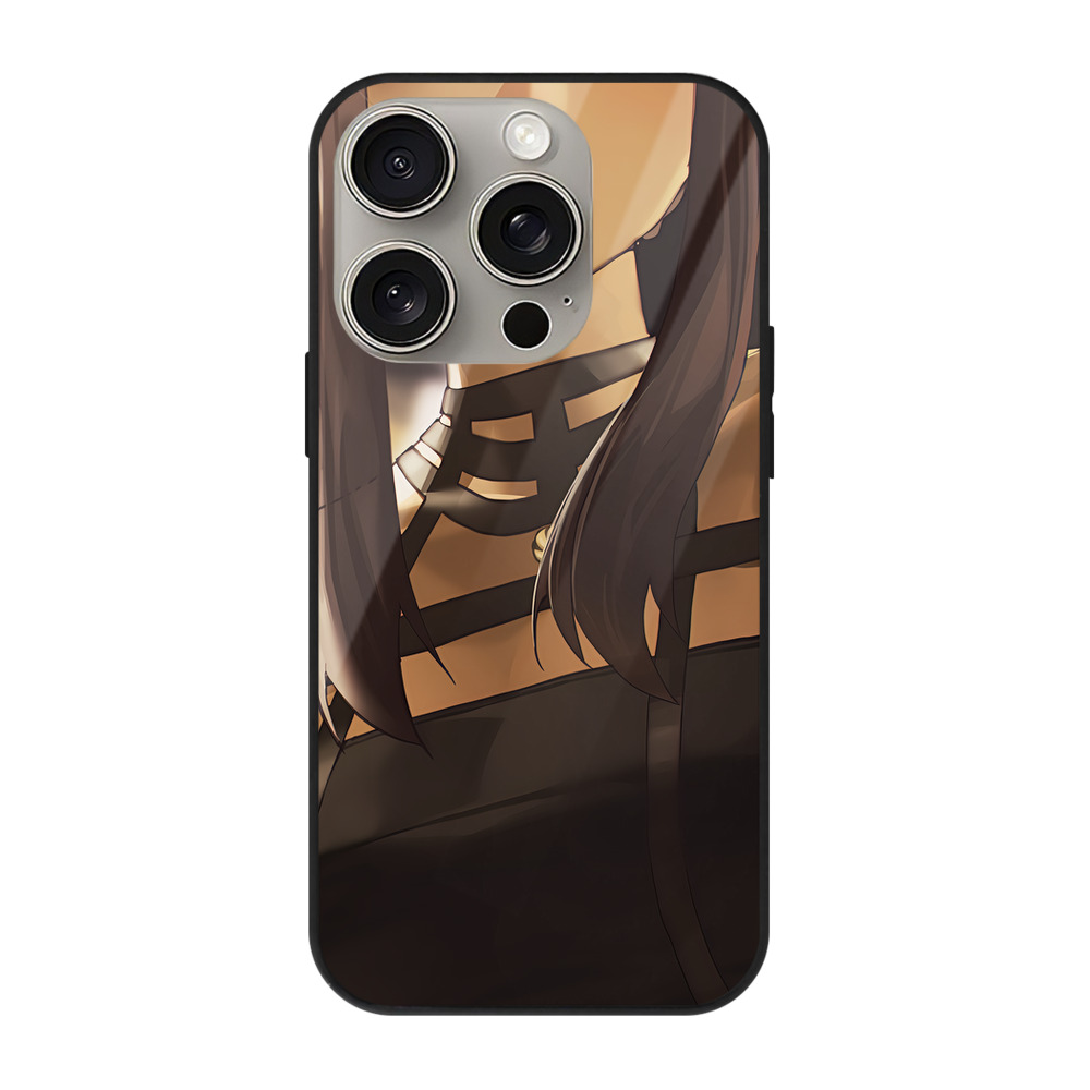 （画像用） SPY×FAMILY间谍家家酒 【iPhone15Pro対応】スマホケース 耐衝撃＆黄変防止 背面ガラス