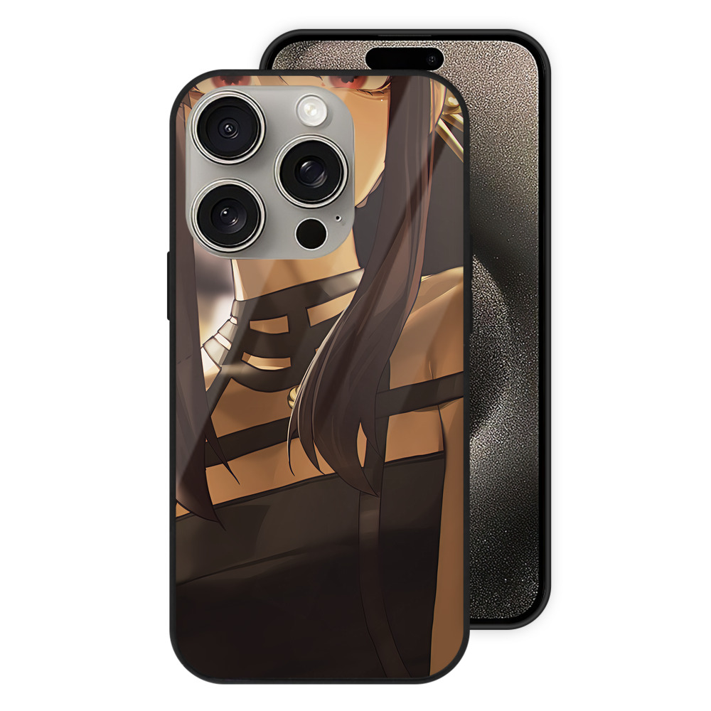 （画像用） SPY×FAMILY间谍家家酒 【iPhone15Pro対応】スマホケース 耐衝撃＆黄変防止 背面ガラス