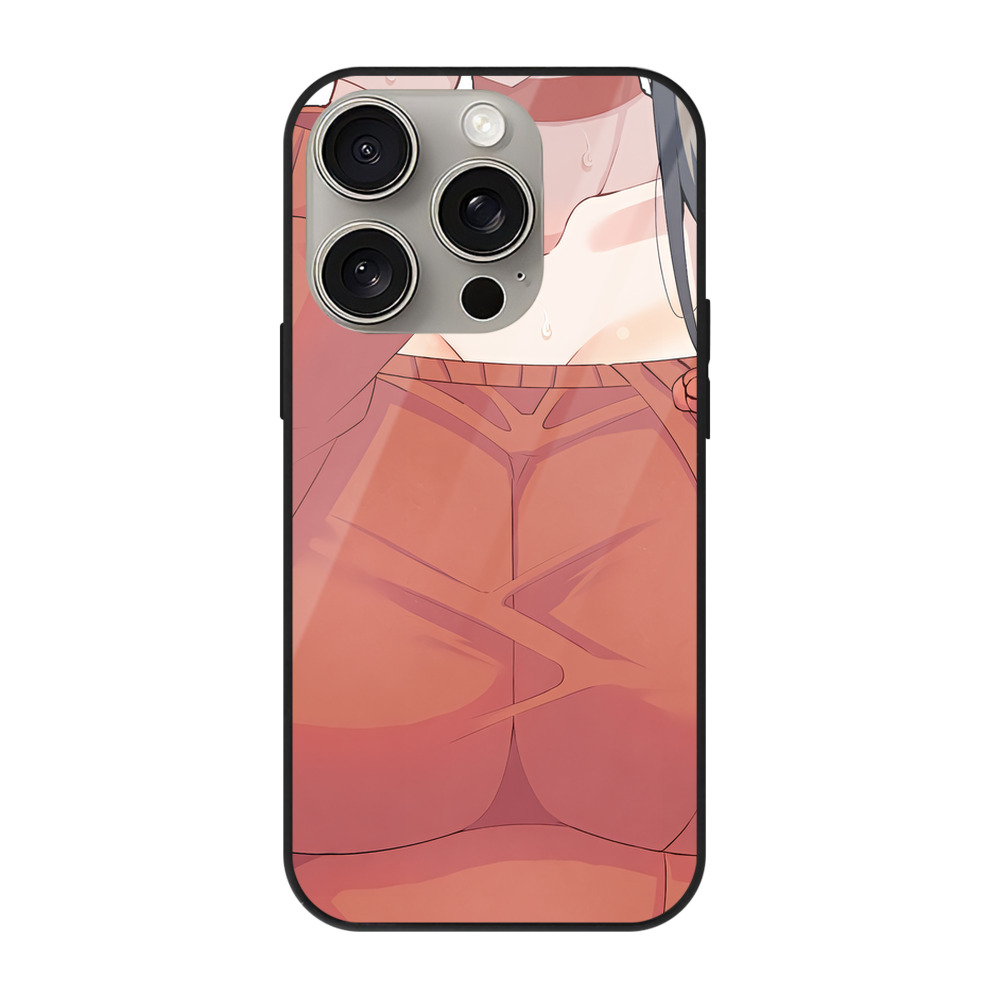 （画像用） SPY×FAMILY间谍家家酒 【iPhone15Pro対応】スマホケース 耐衝撃＆黄変防止 背面ガラス