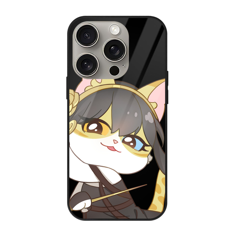 （画像用） SPY×FAMILY间谍家家酒 【iPhone15Pro対応】スマホケース 耐衝撃＆黄変防止 背面ガラス