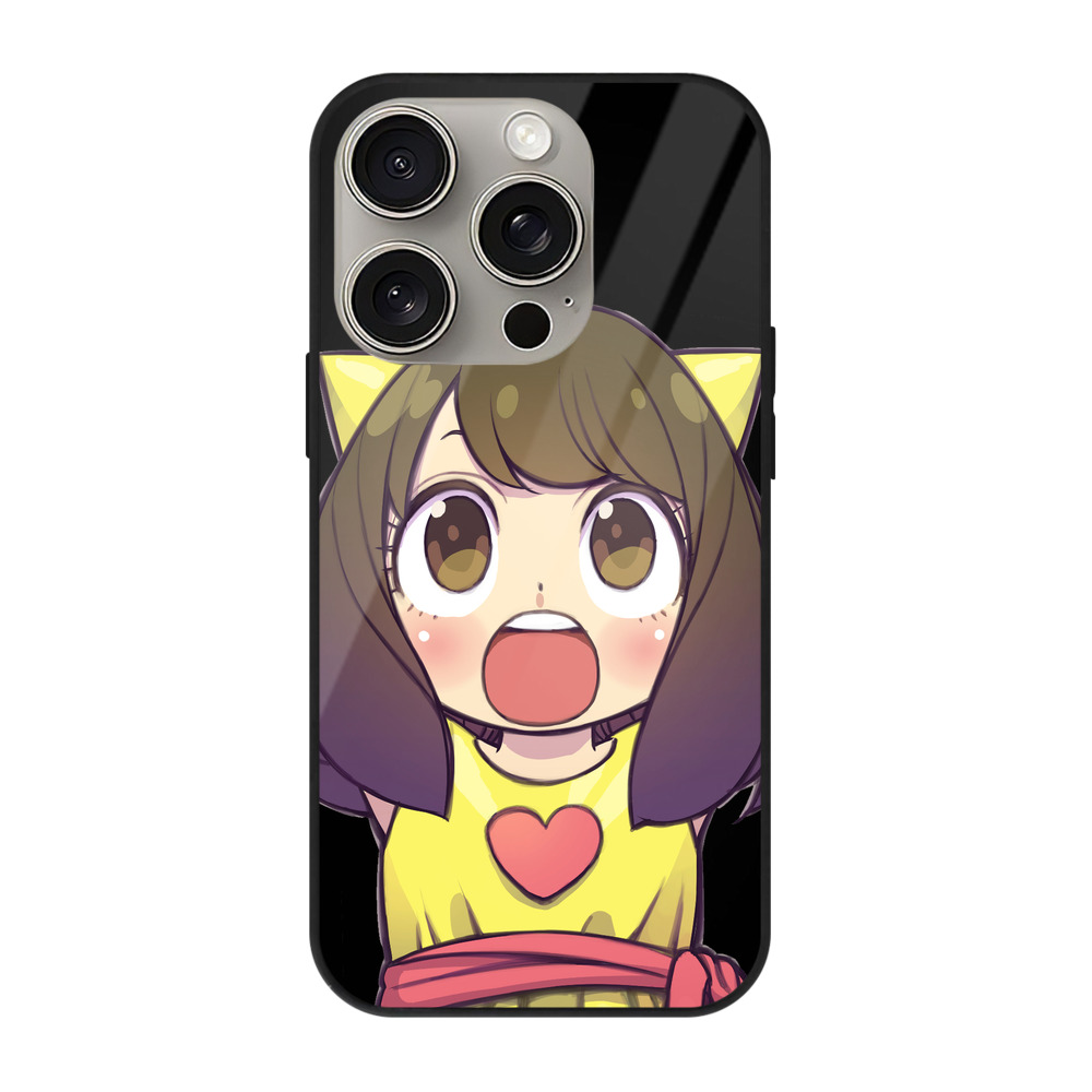（画像用） SPY×FAMILY间谍家家酒 【iPhone15Pro対応】スマホケース 耐衝撃＆黄変防止 背面ガラス