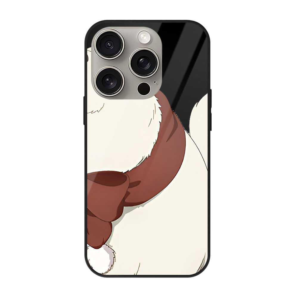 （画像用） SPY×FAMILY间谍家家酒 【iPhone15Pro対応】スマホケース 耐衝撃＆黄変防止 背面ガラス