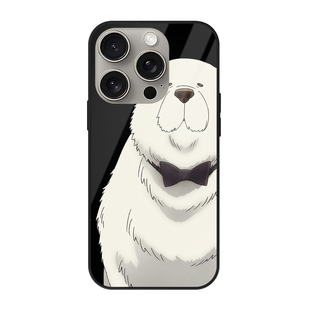 （画像用） SPY×FAMILY间谍家家酒 【iPhone15Pro対応】スマホケース 耐衝撃＆黄変防止 背面ガラス
