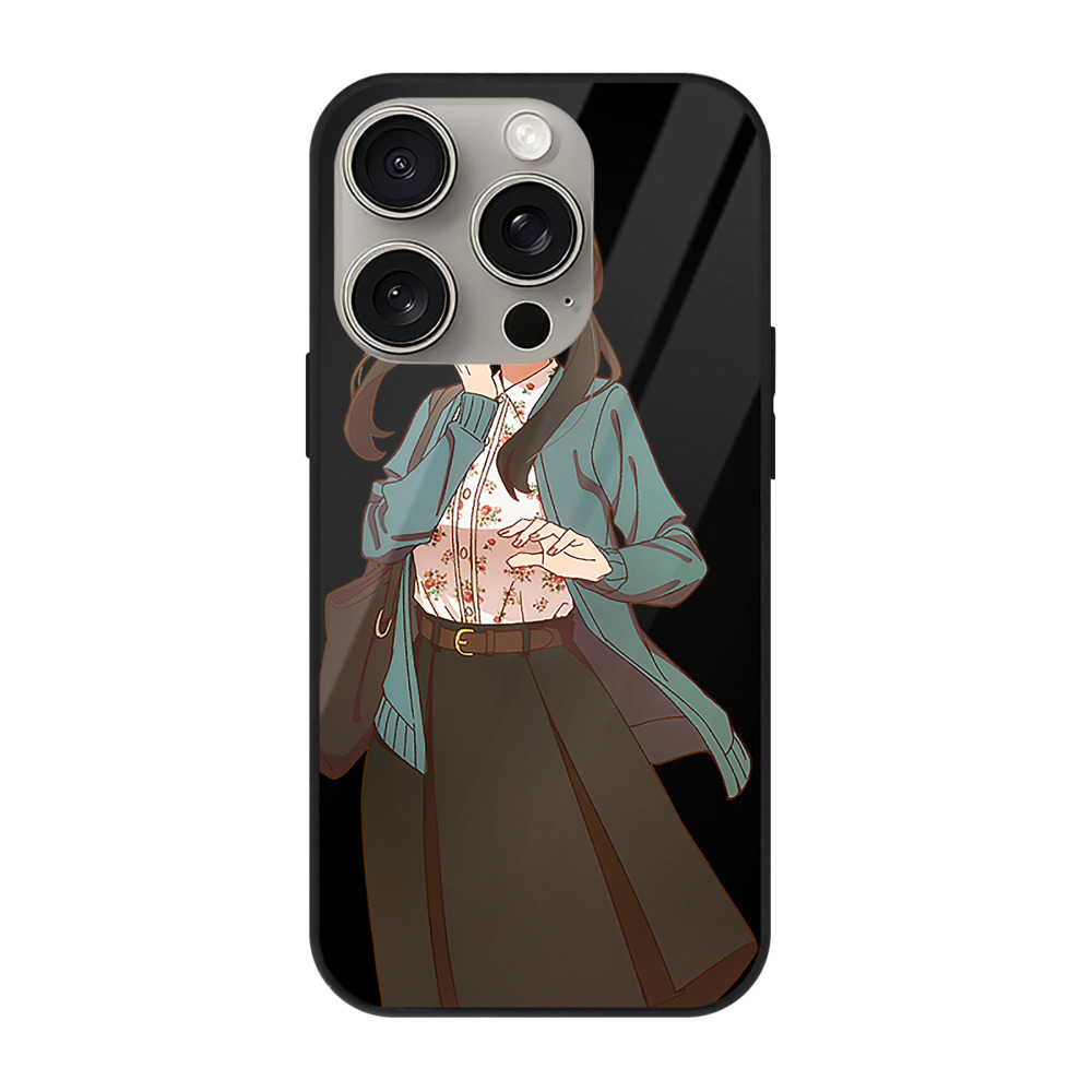 （画像用） SPY×FAMILY间谍家家酒 【iPhone15Pro対応】スマホケース 耐衝撃＆黄変防止 背面ガラス