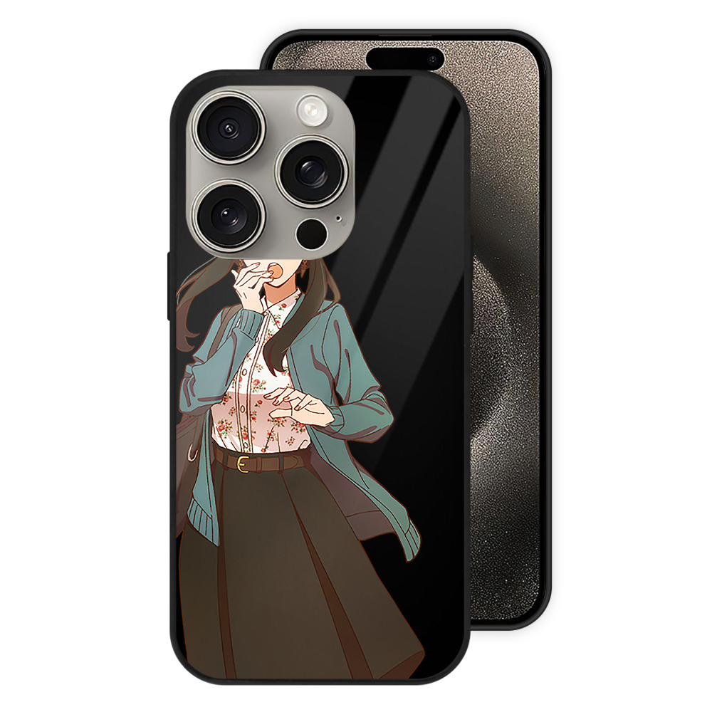 （画像用） SPY×FAMILY间谍家家酒 【iPhone15Pro対応】スマホケース 耐衝撃＆黄変防止 背面ガラス