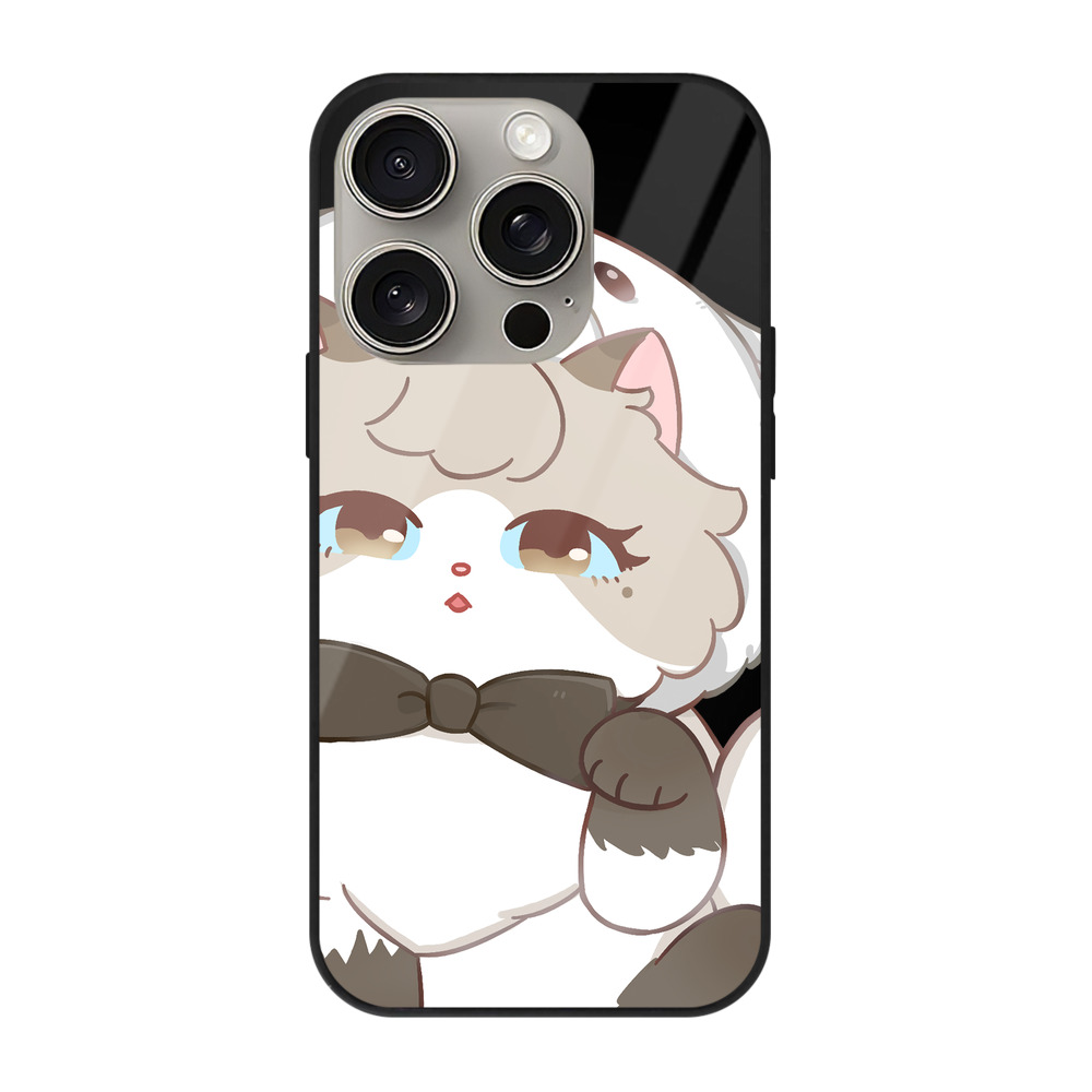 （画像用） SPY×FAMILY间谍家家酒 【iPhone15Pro対応】スマホケース 耐衝撃＆黄変防止 背面ガラス