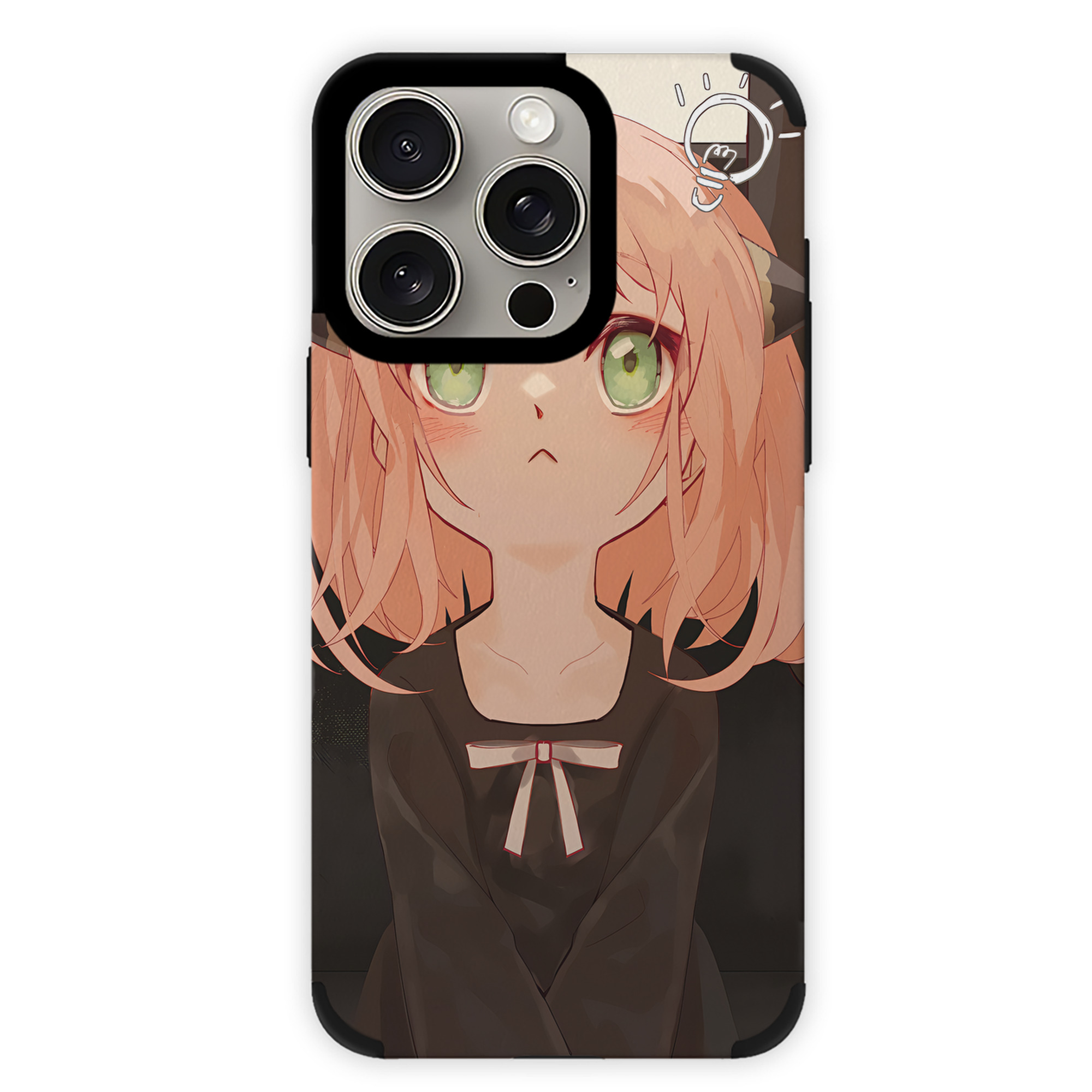 （画像用） SPY×FAMILY间谍家家酒 【iPhone15ProMax対応】 PUレザー スマホケース 耐衝撃＆黄変防止