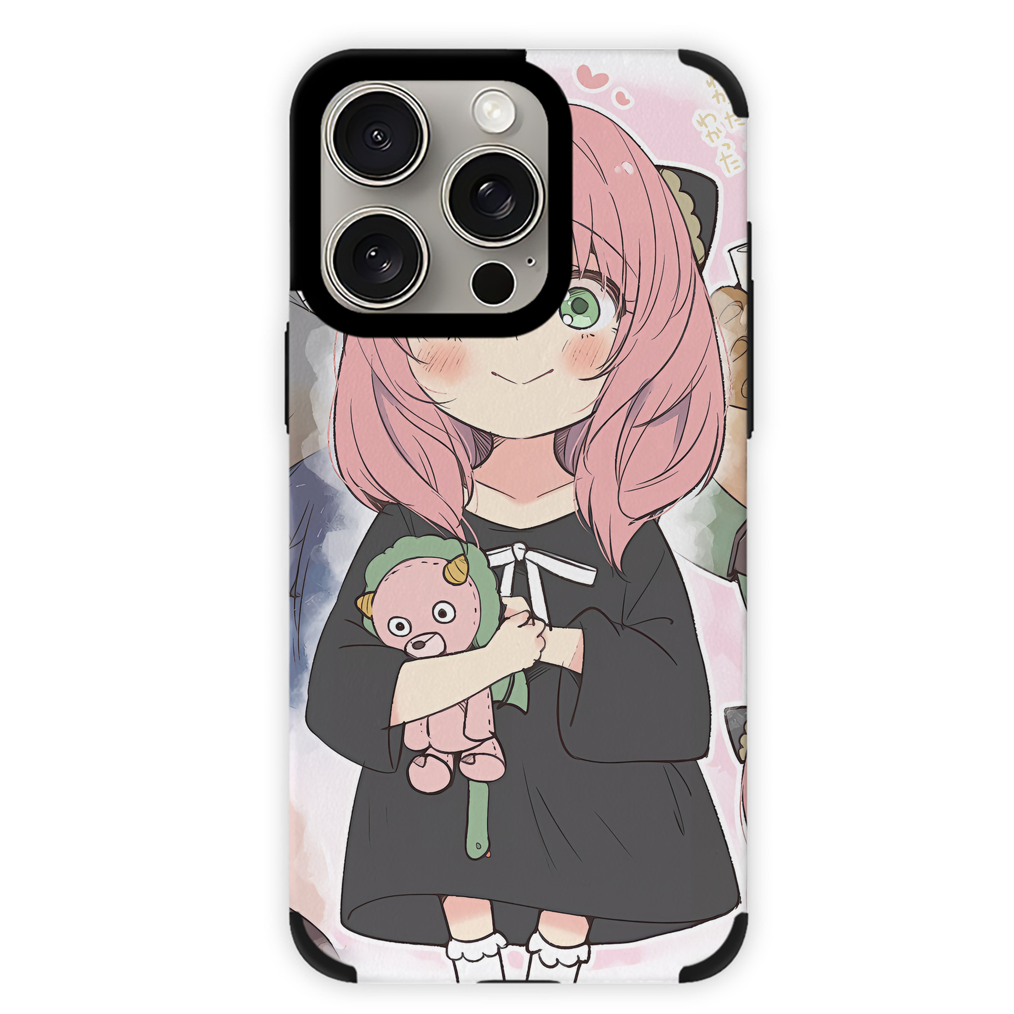 （画像用） SPY×FAMILY间谍家家酒 【iPhone15ProMax対応】 PUレザー スマホケース 耐衝撃＆黄変防止