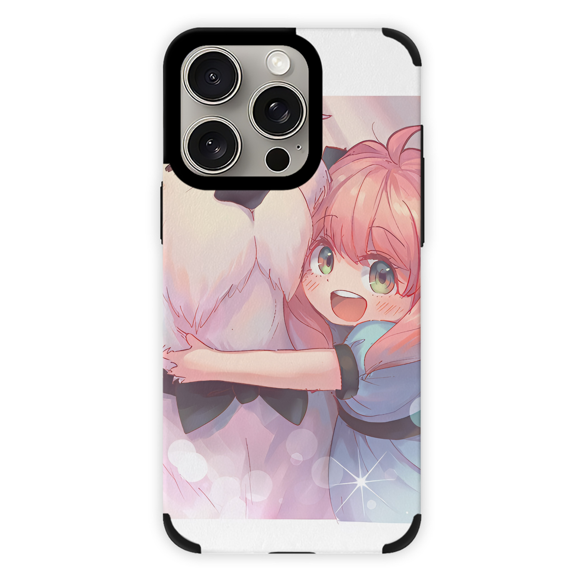 （画像用） SPY×FAMILY间谍家家酒 【iPhone15ProMax対応】 PUレザー スマホケース 耐衝撃＆黄変防止