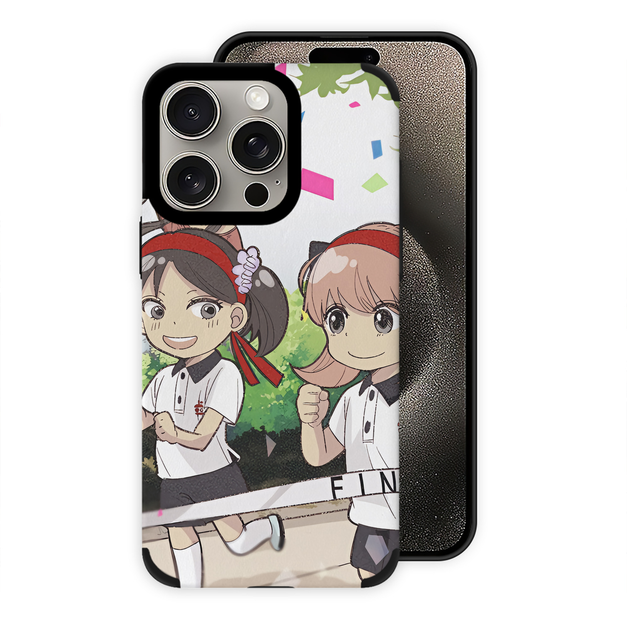 （画像用） SPY×FAMILY间谍家家酒 【iPhone15ProMax対応】 PUレザー スマホケース 耐衝撃＆黄変防止