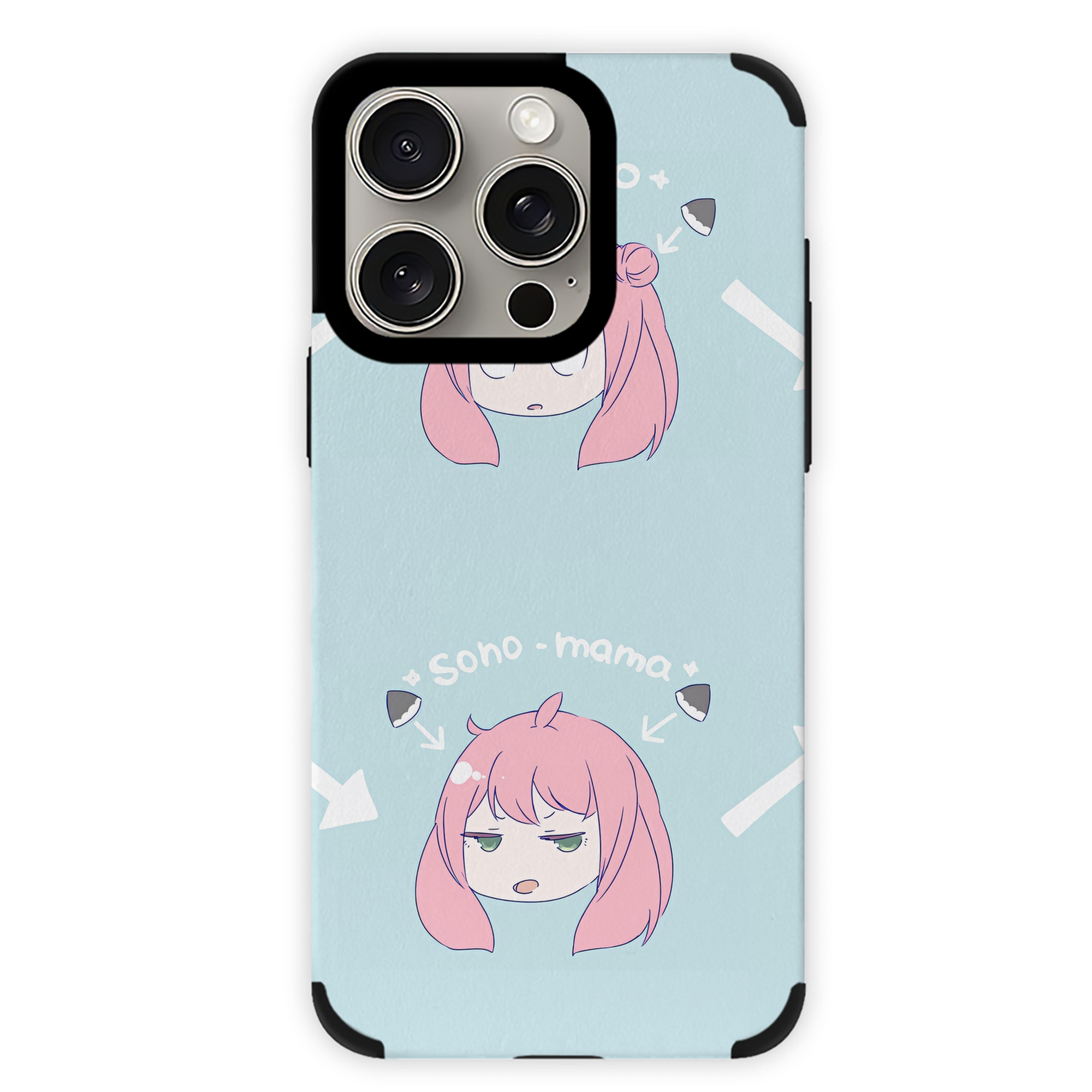 （画像用） SPY×FAMILY间谍家家酒 【iPhone15ProMax対応】 PUレザー スマホケース 耐衝撃＆黄変防止