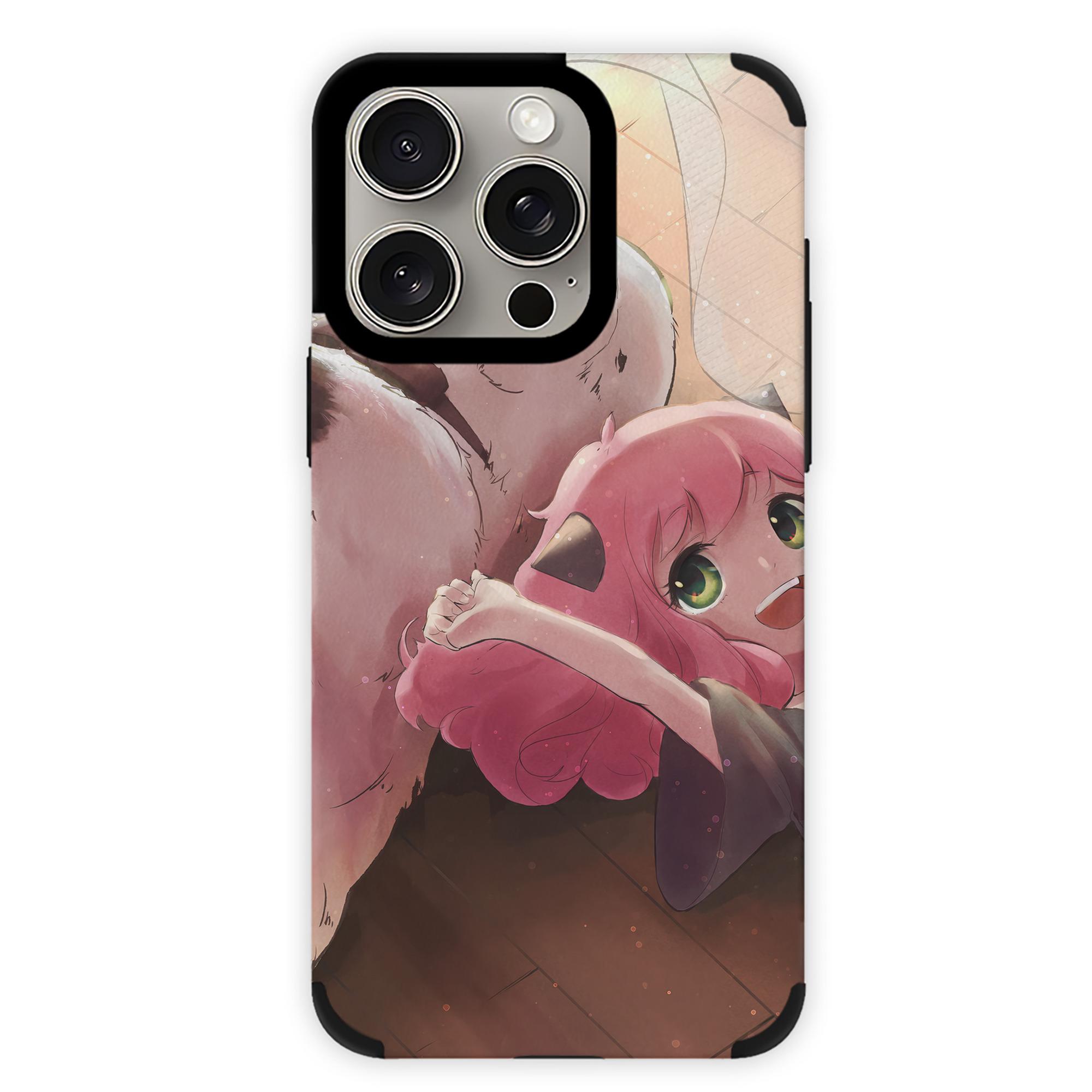 （画像用） SPY×FAMILY间谍家家酒 【iPhone15ProMax対応】 PUレザー スマホケース 耐衝撃＆黄変防止