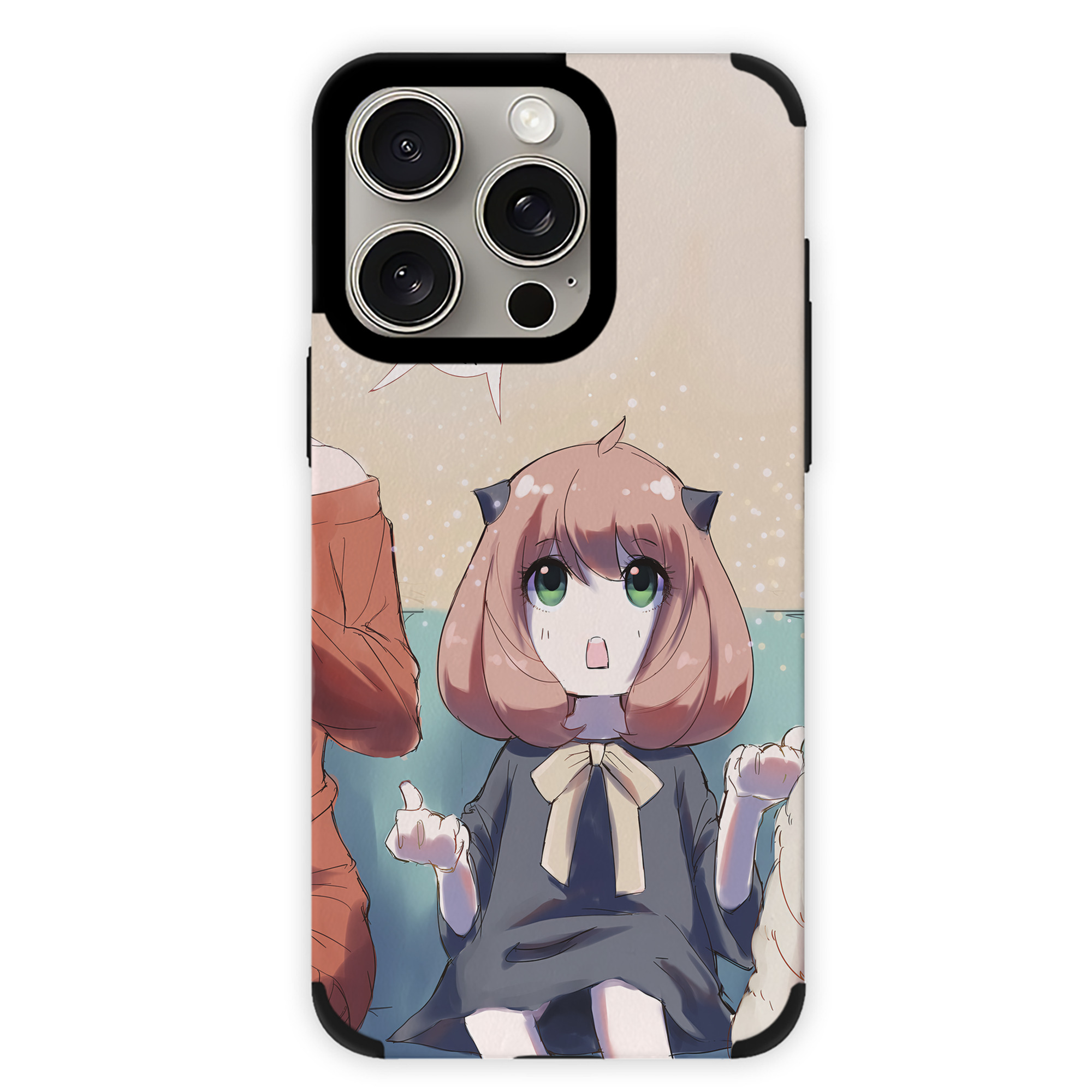 （画像用） SPY×FAMILY间谍家家酒 【iPhone15ProMax対応】 PUレザー スマホケース 耐衝撃＆黄変防止