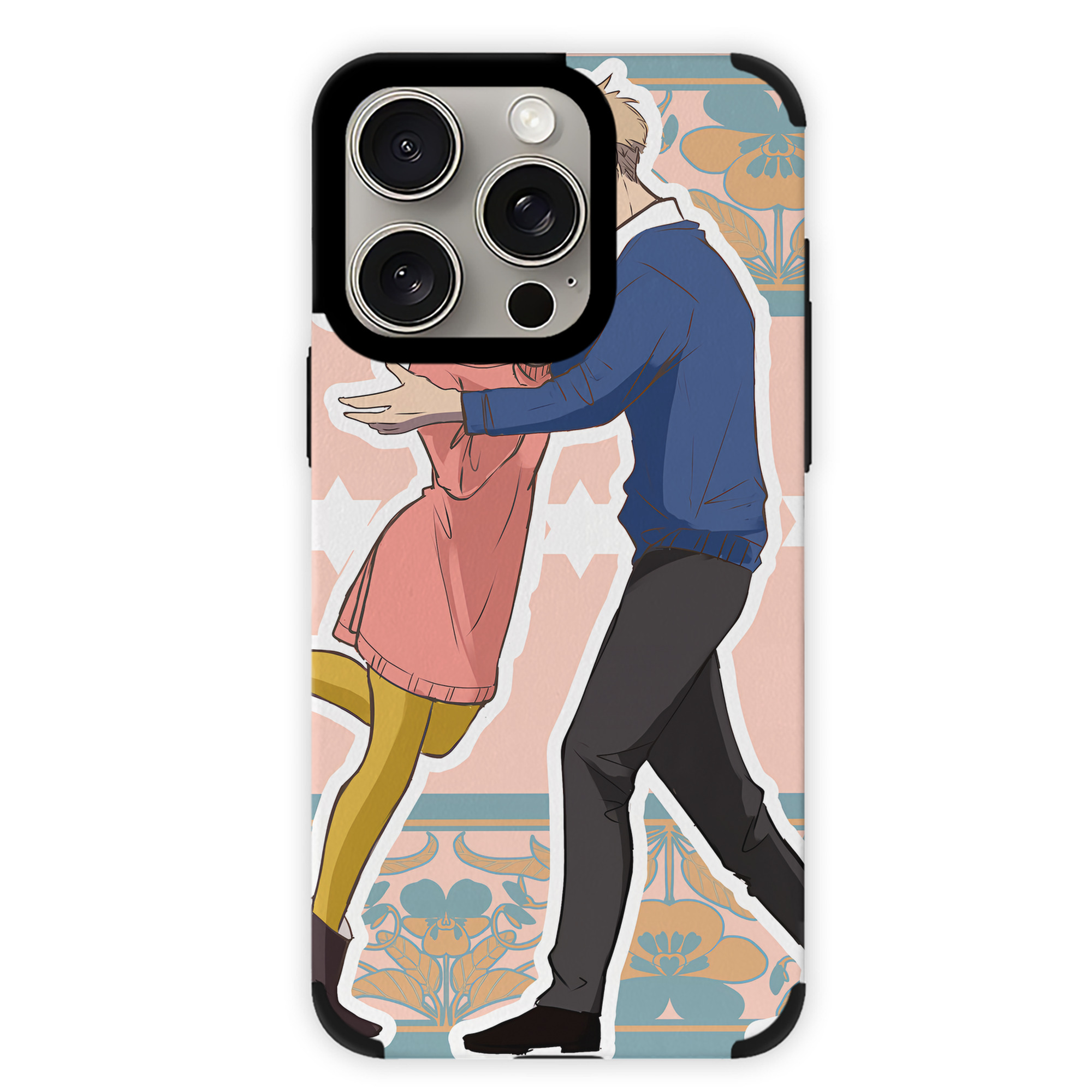 （画像用） SPY×FAMILY间谍家家酒 【iPhone15ProMax対応】 PUレザー スマホケース 耐衝撃＆黄変防止