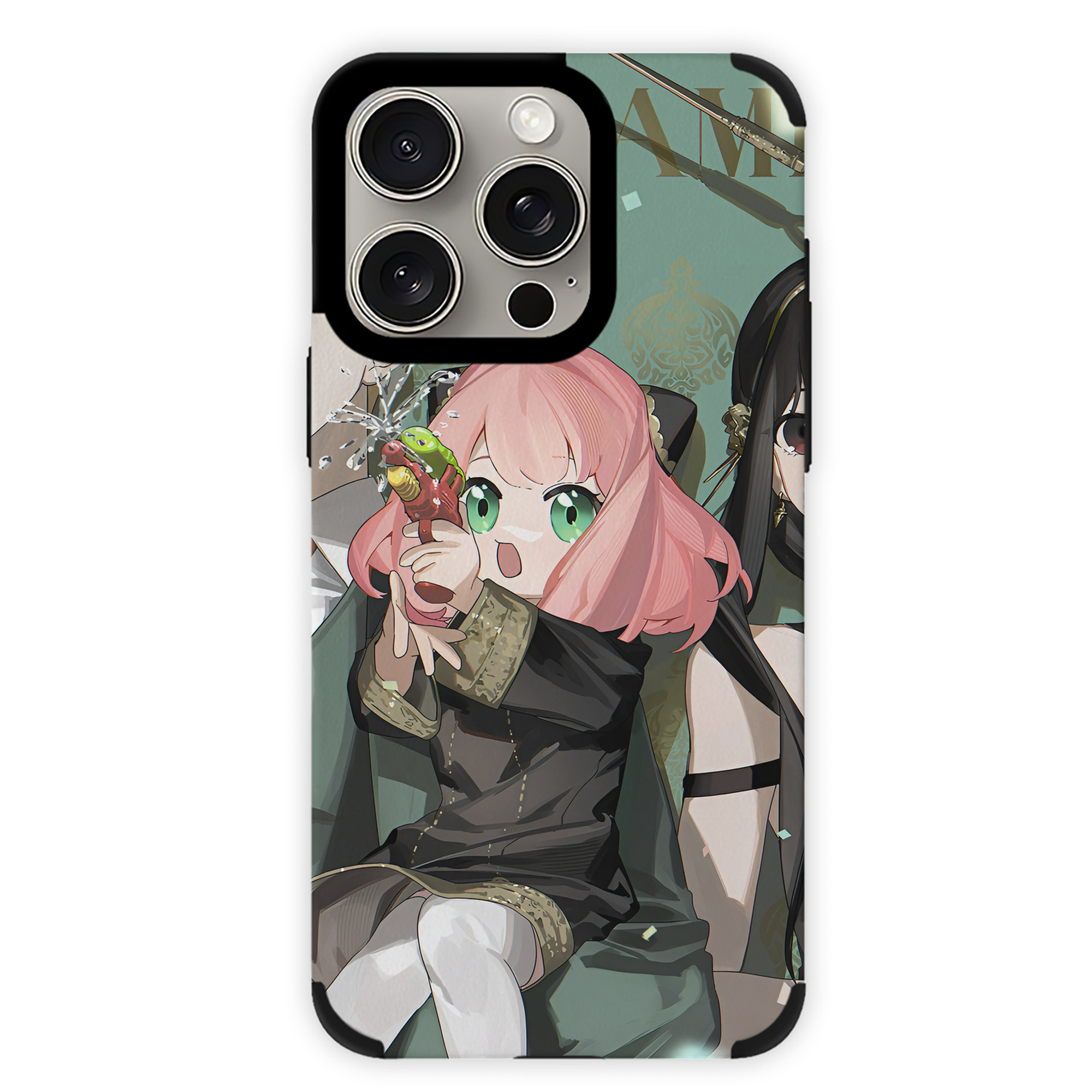 （画像用） SPY×FAMILY间谍家家酒 【iPhone15ProMax対応】 PUレザー スマホケース 耐衝撃＆黄変防止