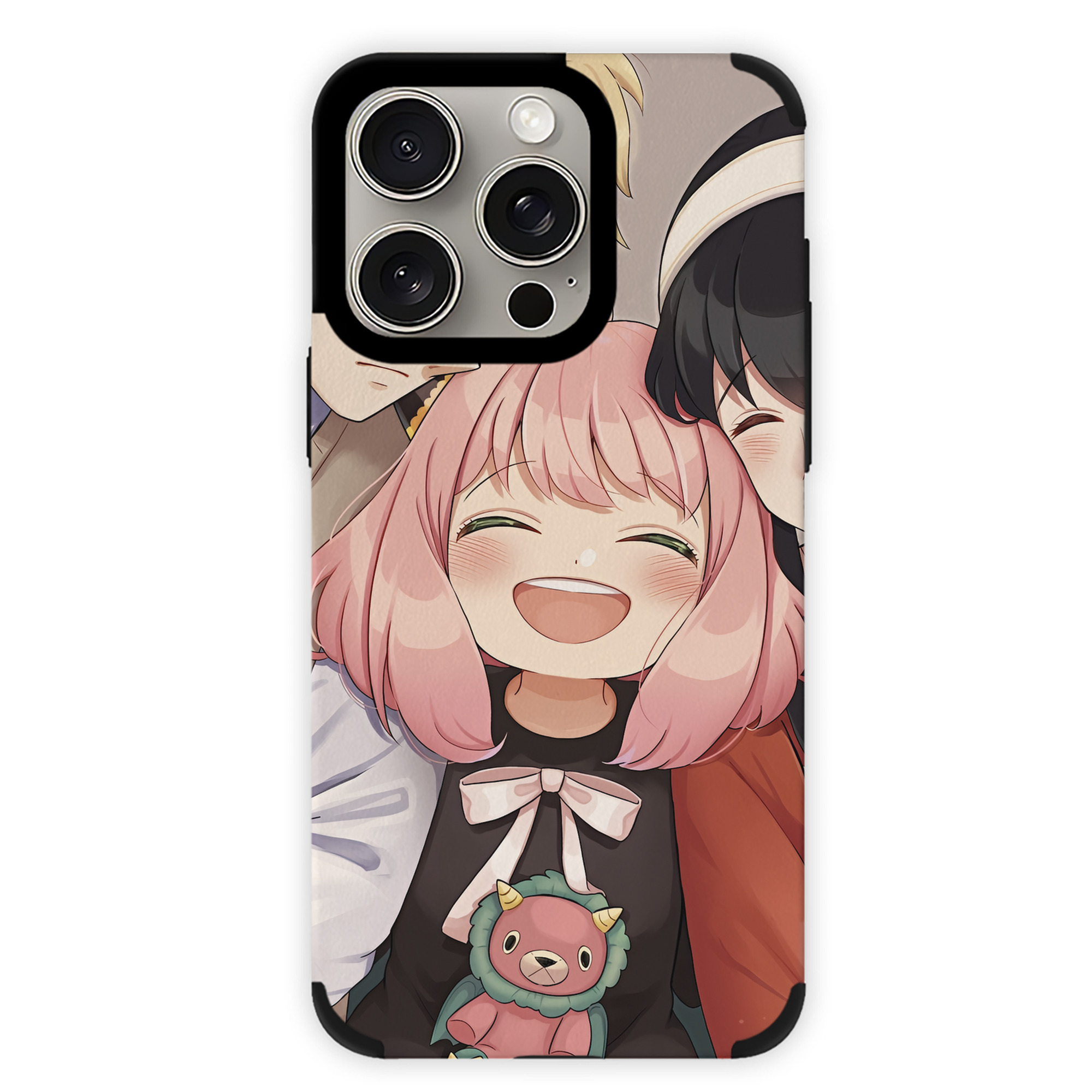（画像用） SPY×FAMILY间谍家家酒 【iPhone15ProMax対応】 PUレザー スマホケース 耐衝撃＆黄変防止