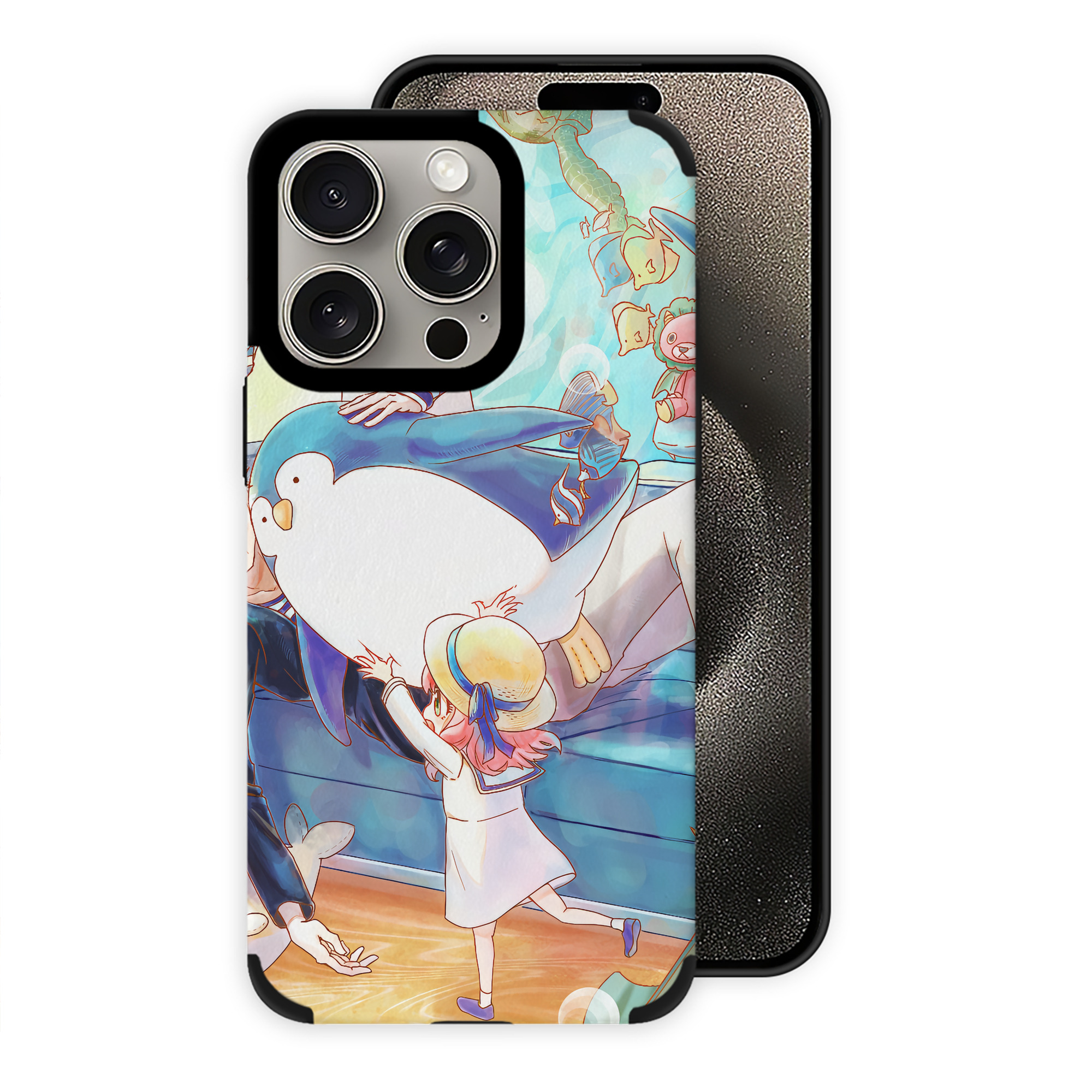 （画像用） SPY×FAMILY间谍家家酒 【iPhone15ProMax対応】 PUレザー スマホケース 耐衝撃＆黄変防止