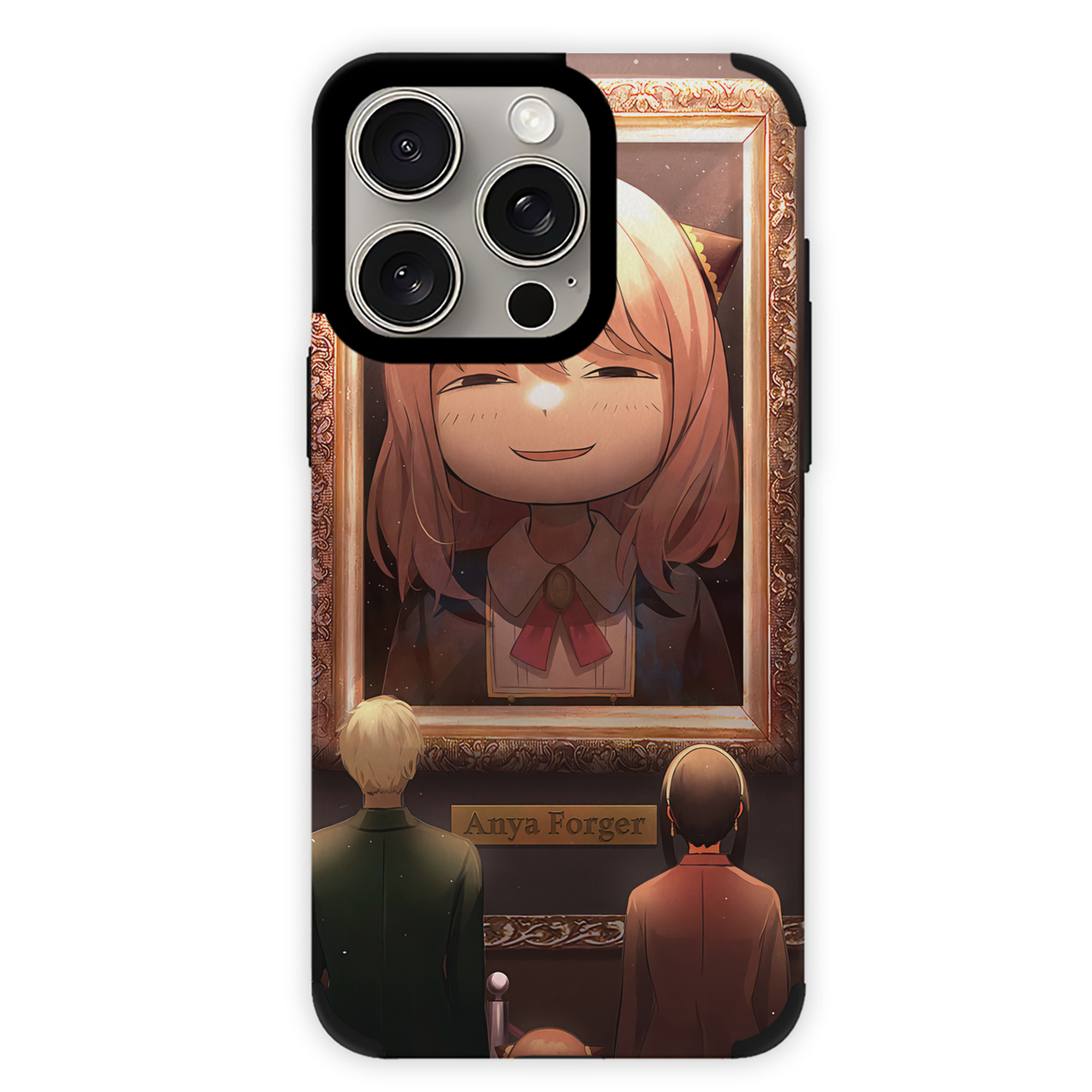 （画像用） SPY×FAMILY间谍家家酒 【iPhone15ProMax対応】 PUレザー スマホケース 耐衝撃＆黄変防止