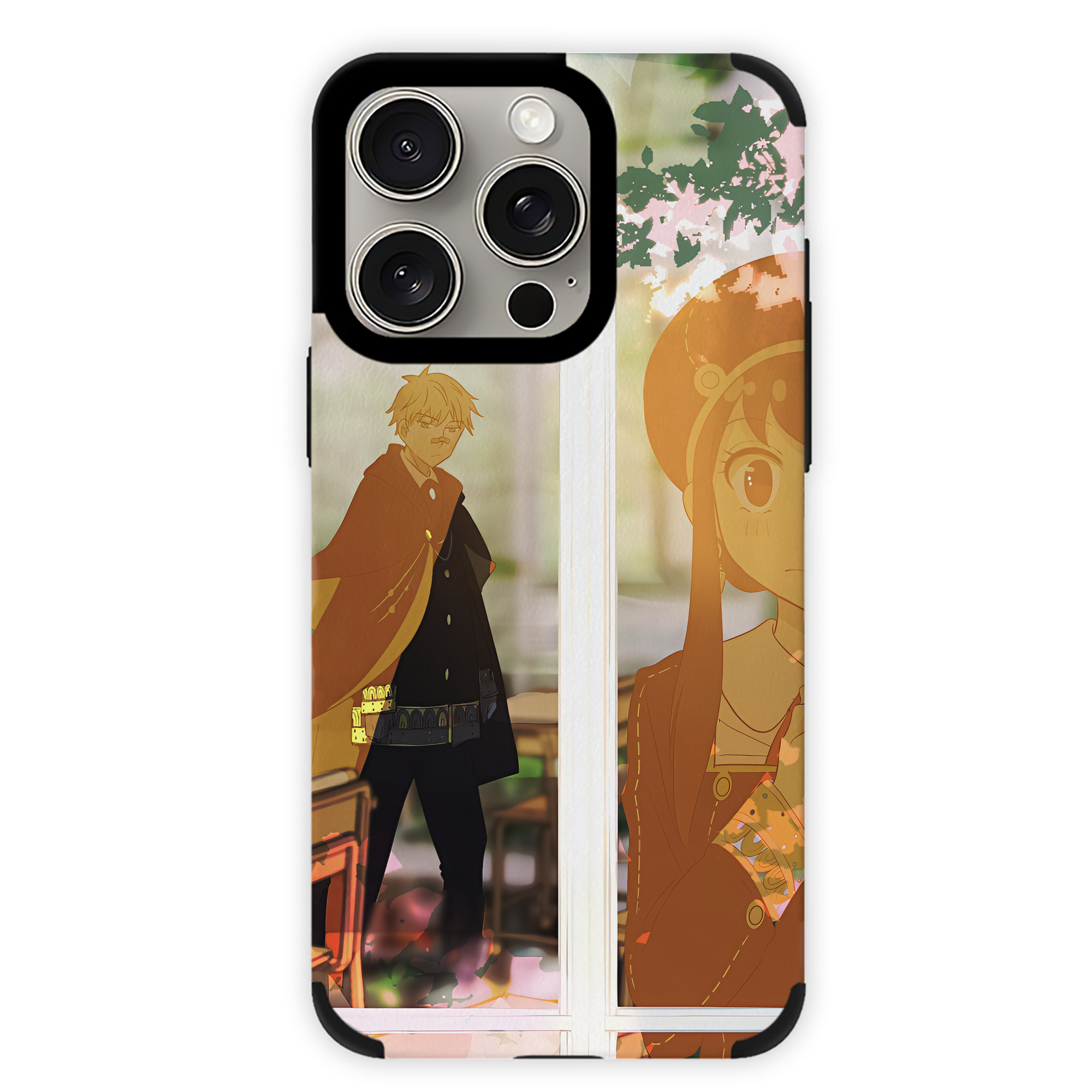 （画像用） SPY×FAMILY间谍家家酒 【iPhone15ProMax対応】 PUレザー スマホケース 耐衝撃＆黄変防止