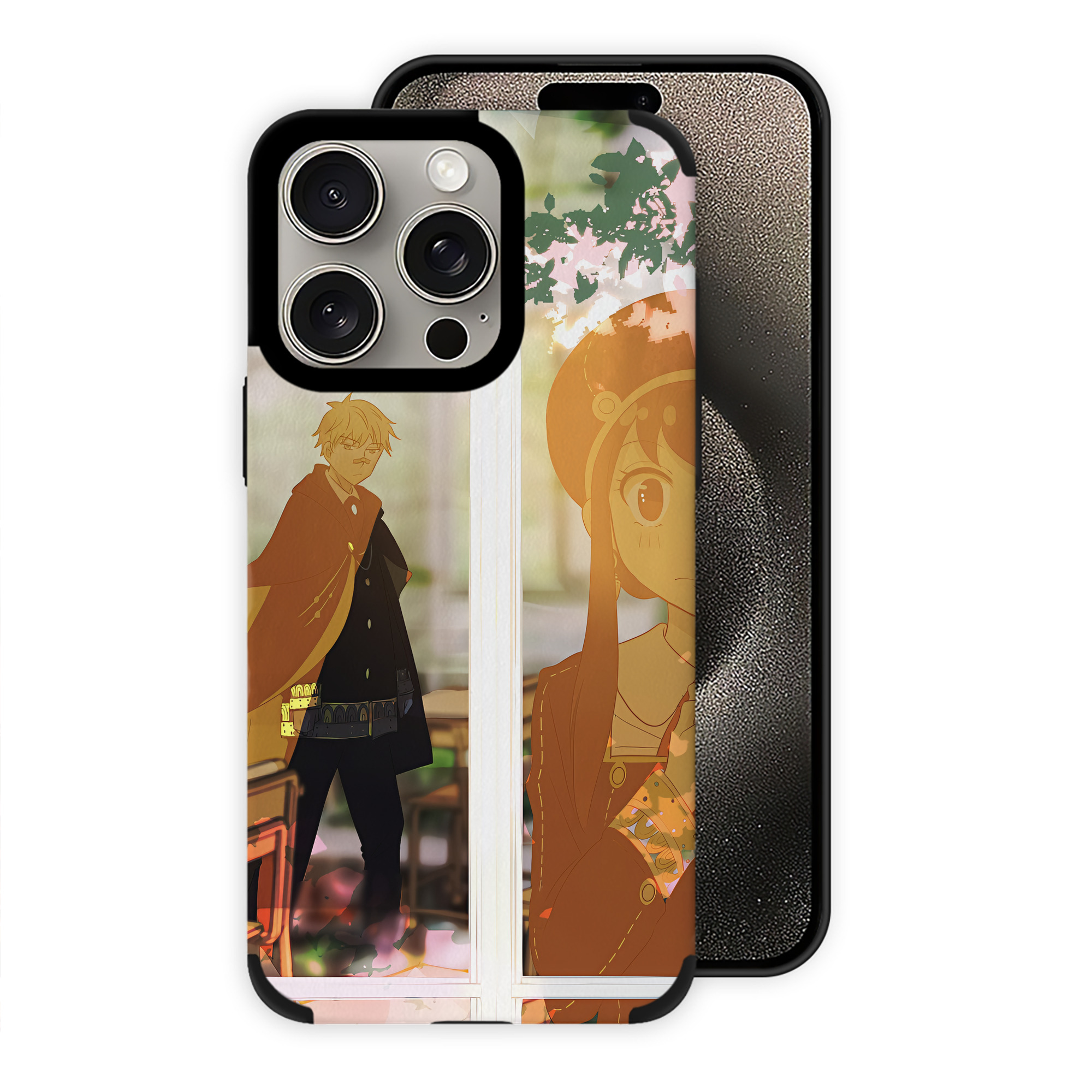 （画像用） SPY×FAMILY间谍家家酒 【iPhone15ProMax対応】 PUレザー スマホケース 耐衝撃＆黄変防止