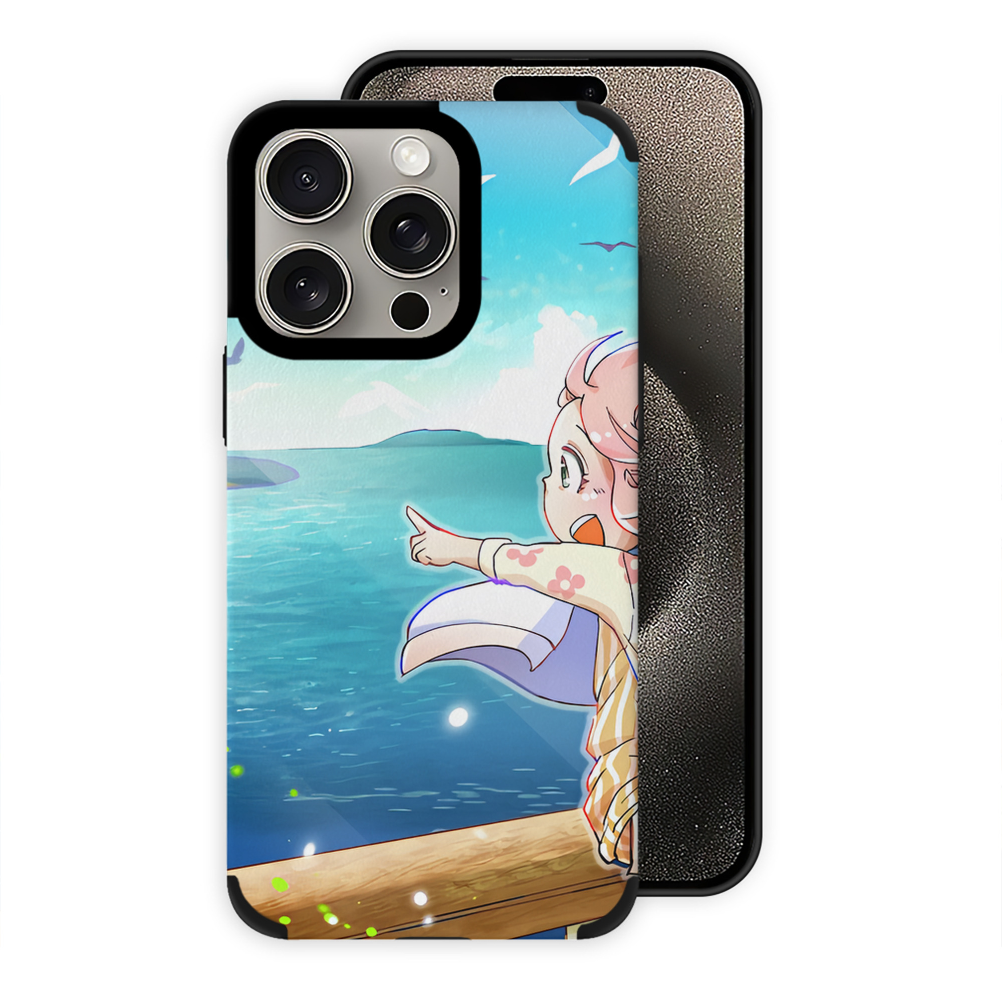 （画像用） SPY×FAMILY间谍家家酒 【iPhone15ProMax対応】 PUレザー スマホケース 耐衝撃＆黄変防止