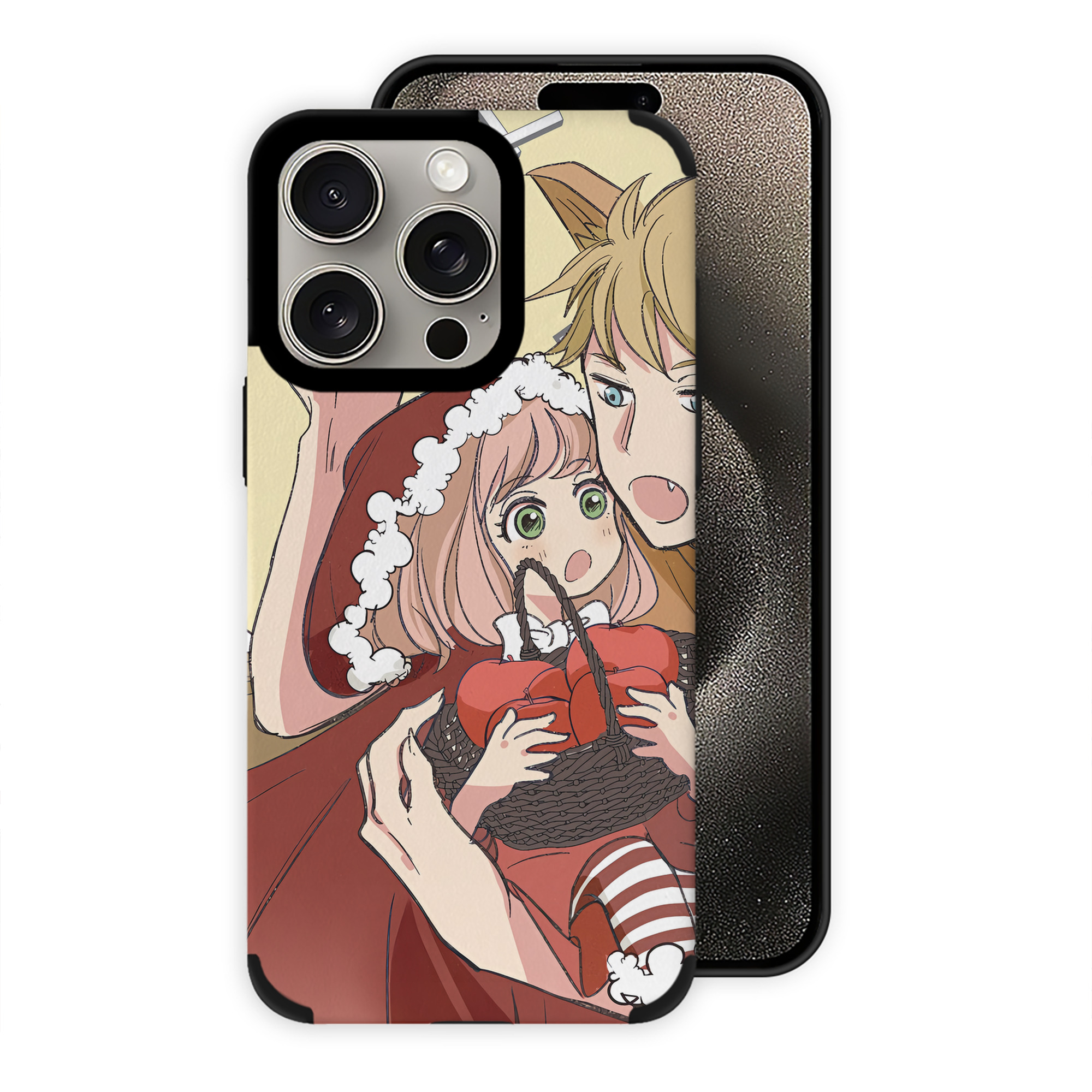 （画像用） SPY×FAMILY间谍家家酒 【iPhone15ProMax対応】 PUレザー スマホケース 耐衝撃＆黄変防止