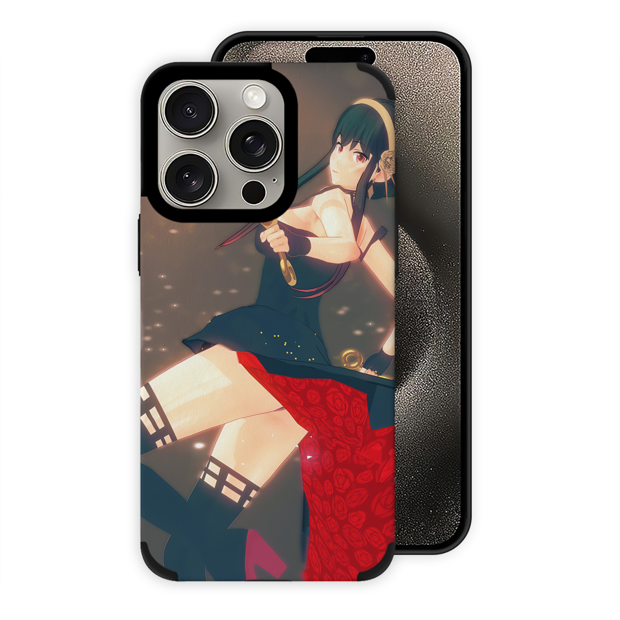 （画像用） SPY×FAMILY间谍家家酒 【iPhone15ProMax対応】 PUレザー スマホケース 耐衝撃＆黄変防止