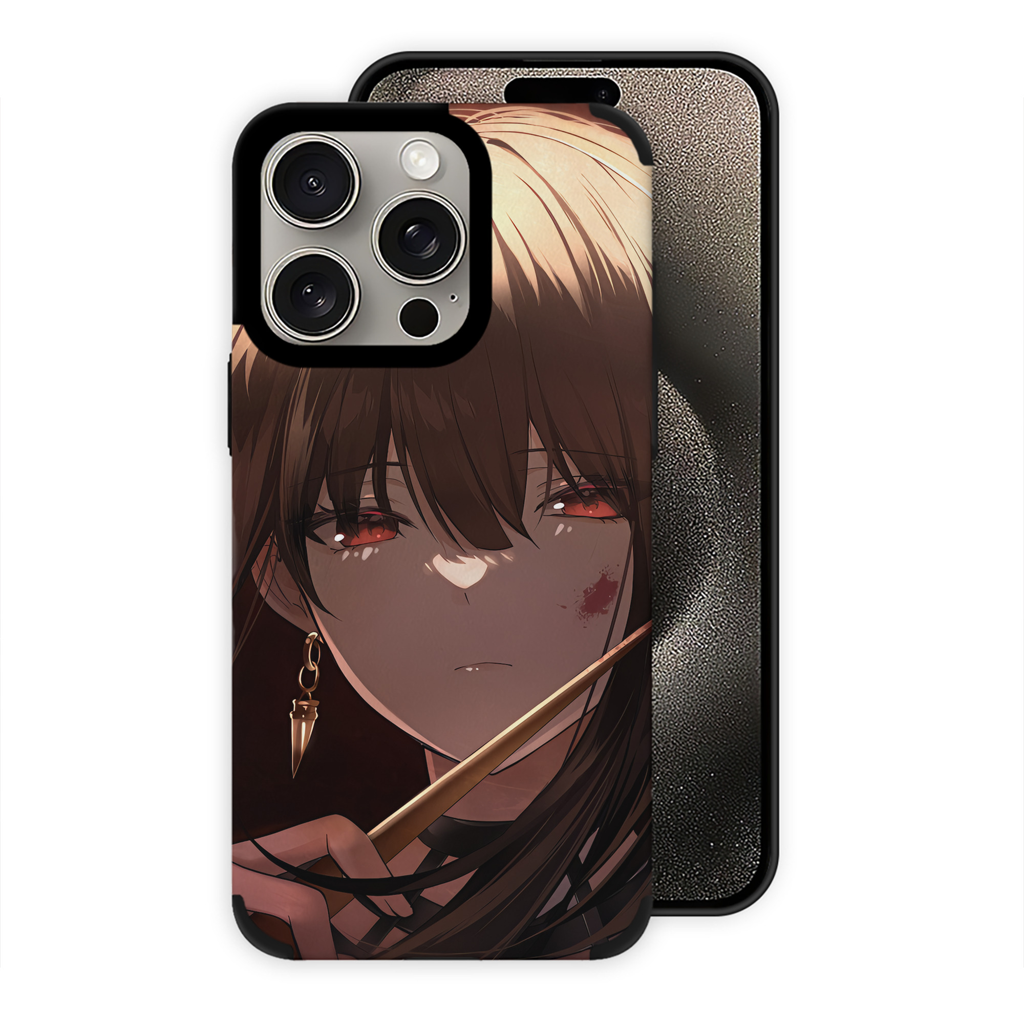（画像用） SPY×FAMILY间谍家家酒 【iPhone15ProMax対応】 PUレザー スマホケース 耐衝撃＆黄変防止