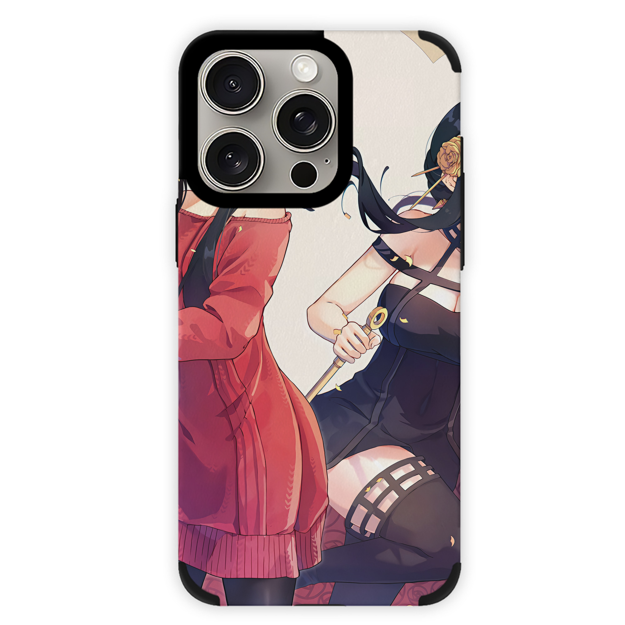 （画像用） SPY×FAMILY间谍家家酒 【iPhone15ProMax対応】 PUレザー スマホケース 耐衝撃＆黄変防止