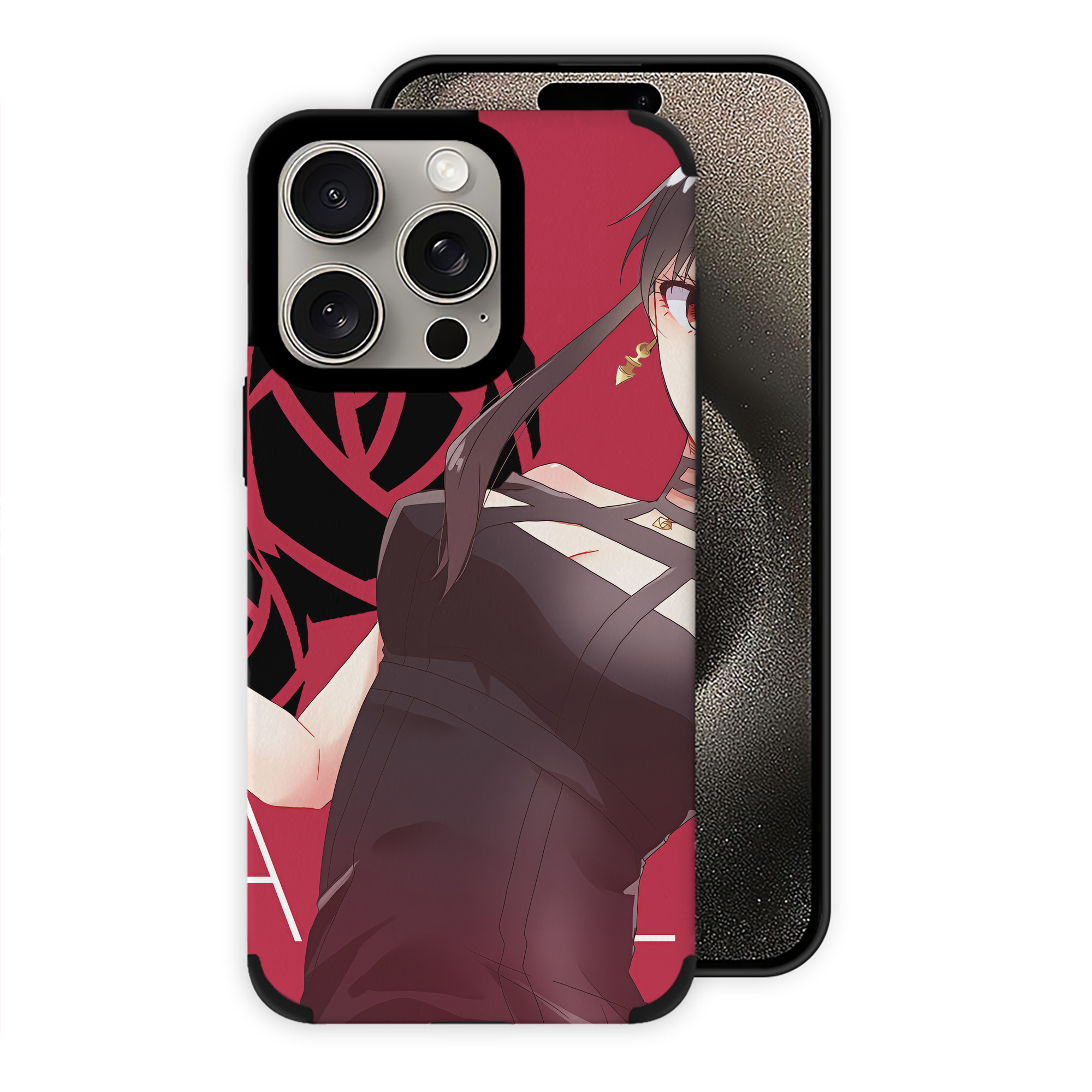 （画像用） SPY×FAMILY间谍家家酒 【iPhone15ProMax対応】 PUレザー スマホケース 耐衝撃＆黄変防止