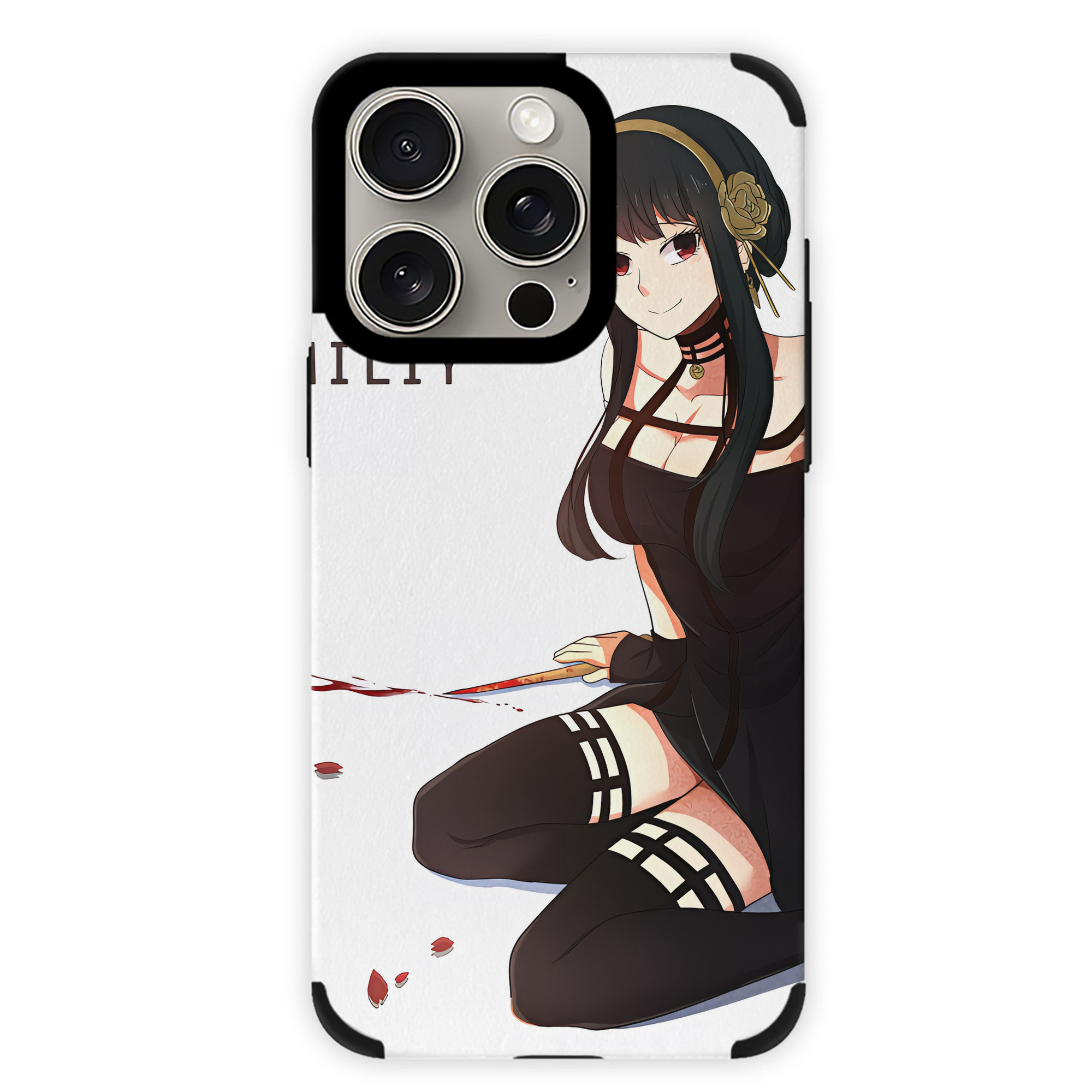 （画像用） SPY×FAMILY间谍家家酒 【iPhone15ProMax対応】 PUレザー スマホケース 耐衝撃＆黄変防止
