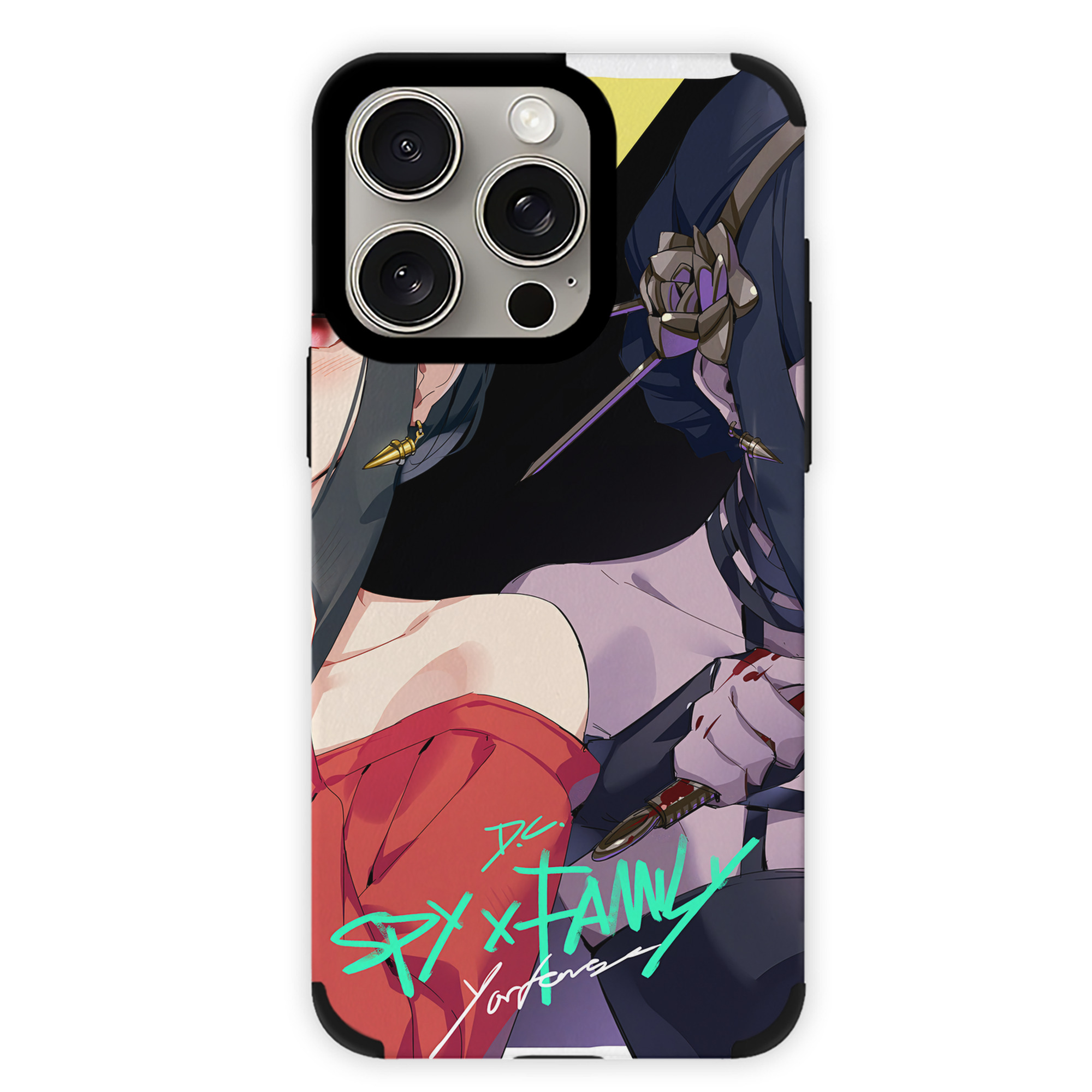 （画像用） SPY×FAMILY间谍家家酒 【iPhone15ProMax対応】 PUレザー スマホケース 耐衝撃＆黄変防止