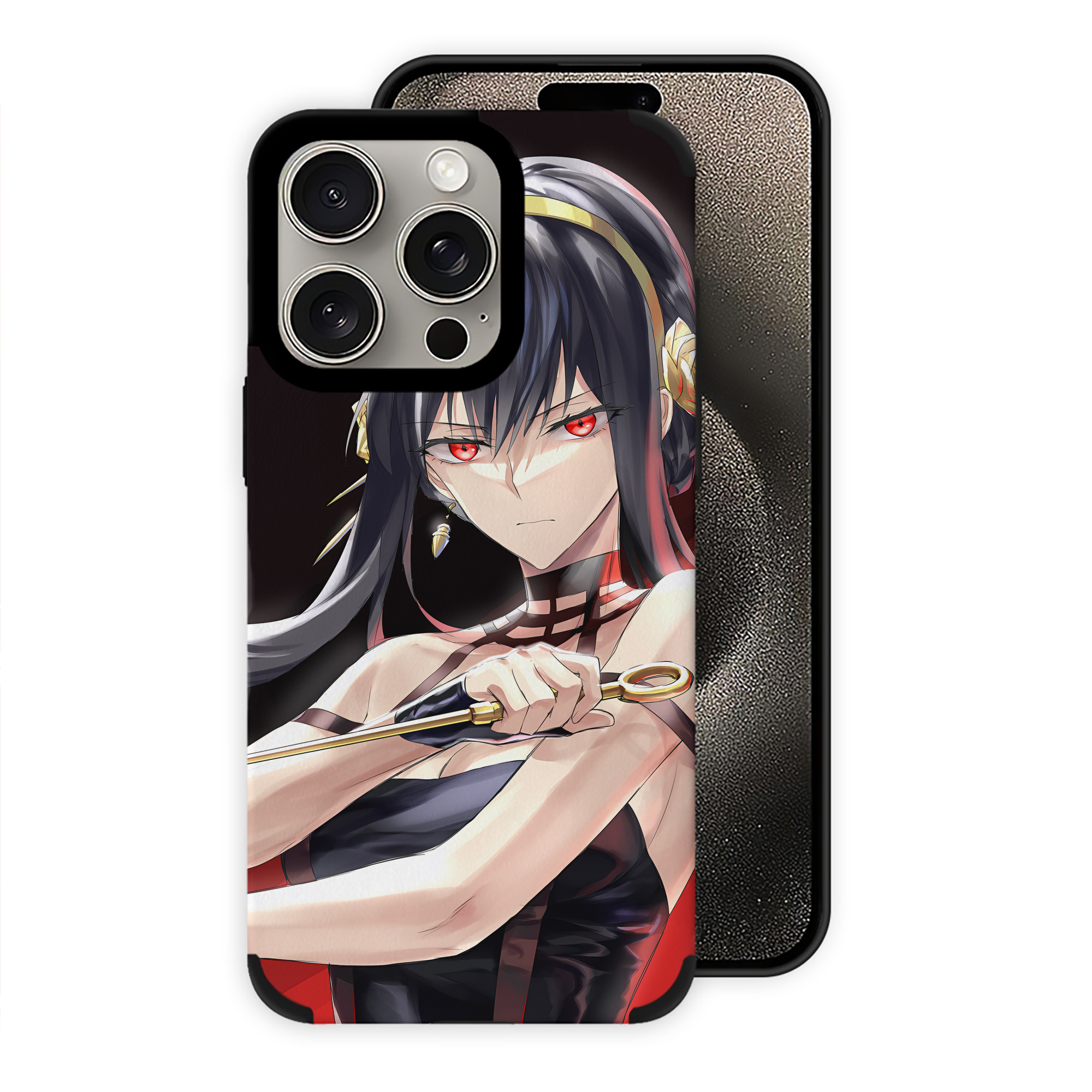 （画像用） SPY×FAMILY间谍家家酒 【iPhone15ProMax対応】 PUレザー スマホケース 耐衝撃＆黄変防止