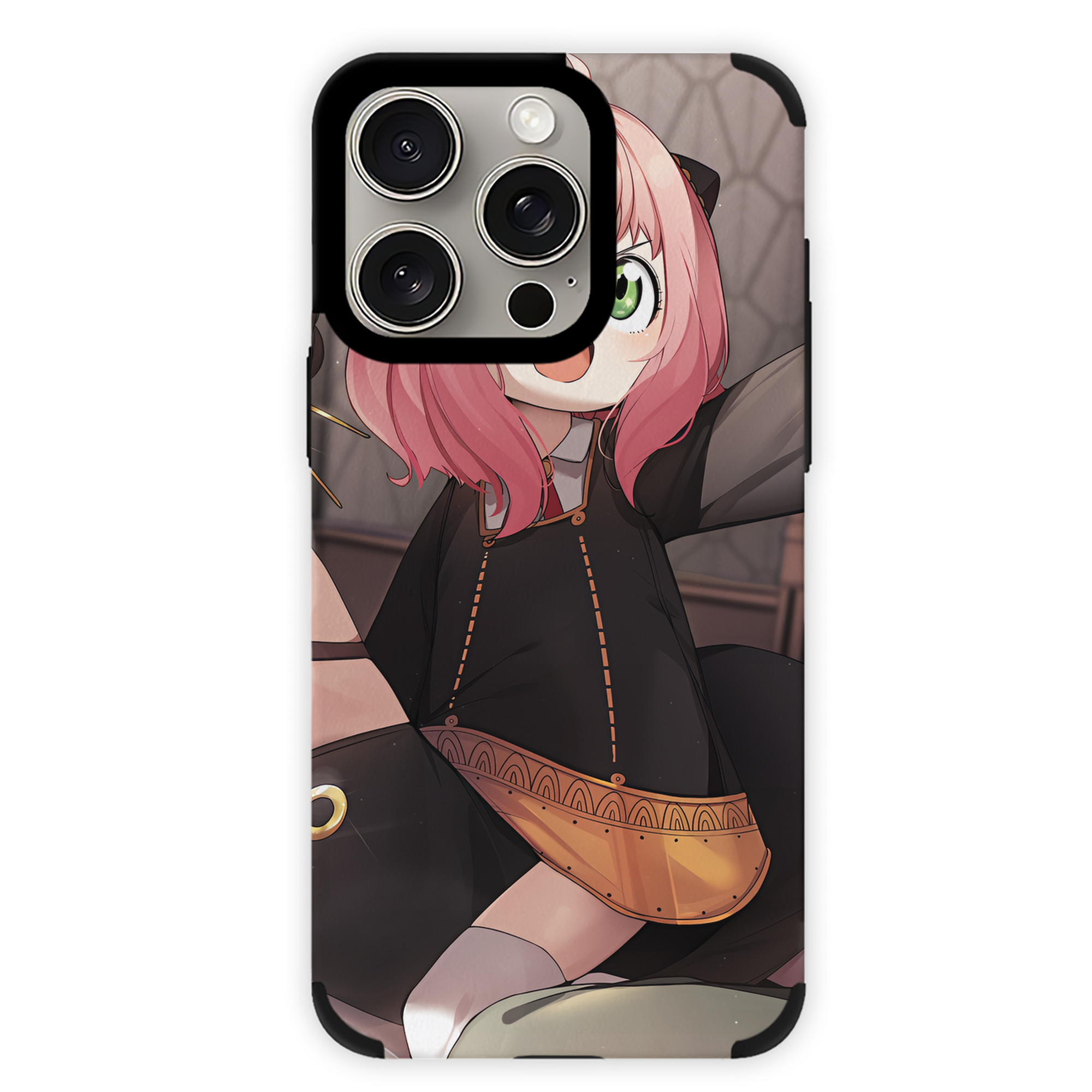 （画像用） SPY×FAMILY间谍家家酒 【iPhone15ProMax対応】 PUレザー スマホケース 耐衝撃＆黄変防止