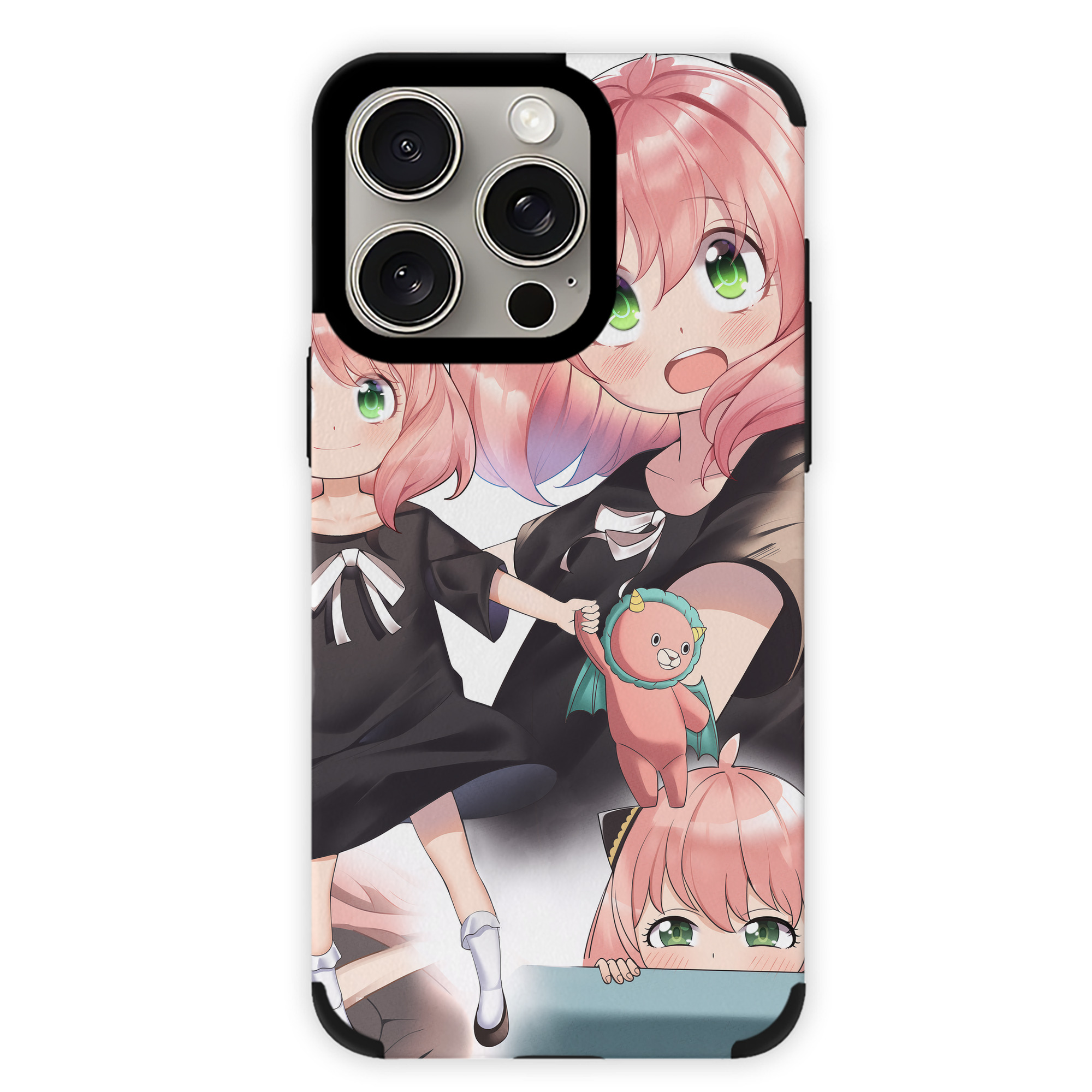 （画像用） SPY×FAMILY间谍家家酒 【iPhone15ProMax対応】 PUレザー スマホケース 耐衝撃＆黄変防止