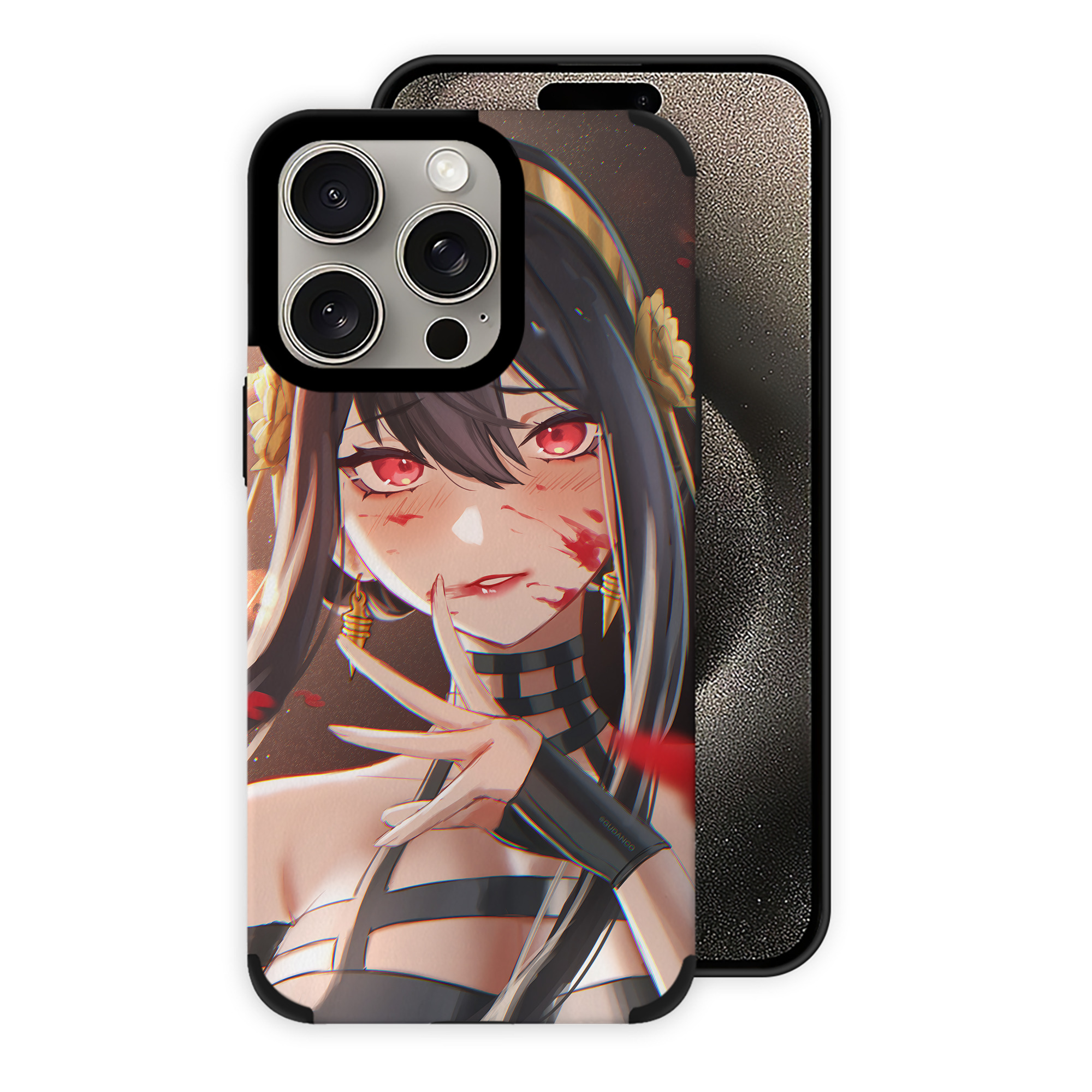 （画像用） SPY×FAMILY间谍家家酒 【iPhone15ProMax対応】 PUレザー スマホケース 耐衝撃＆黄変防止